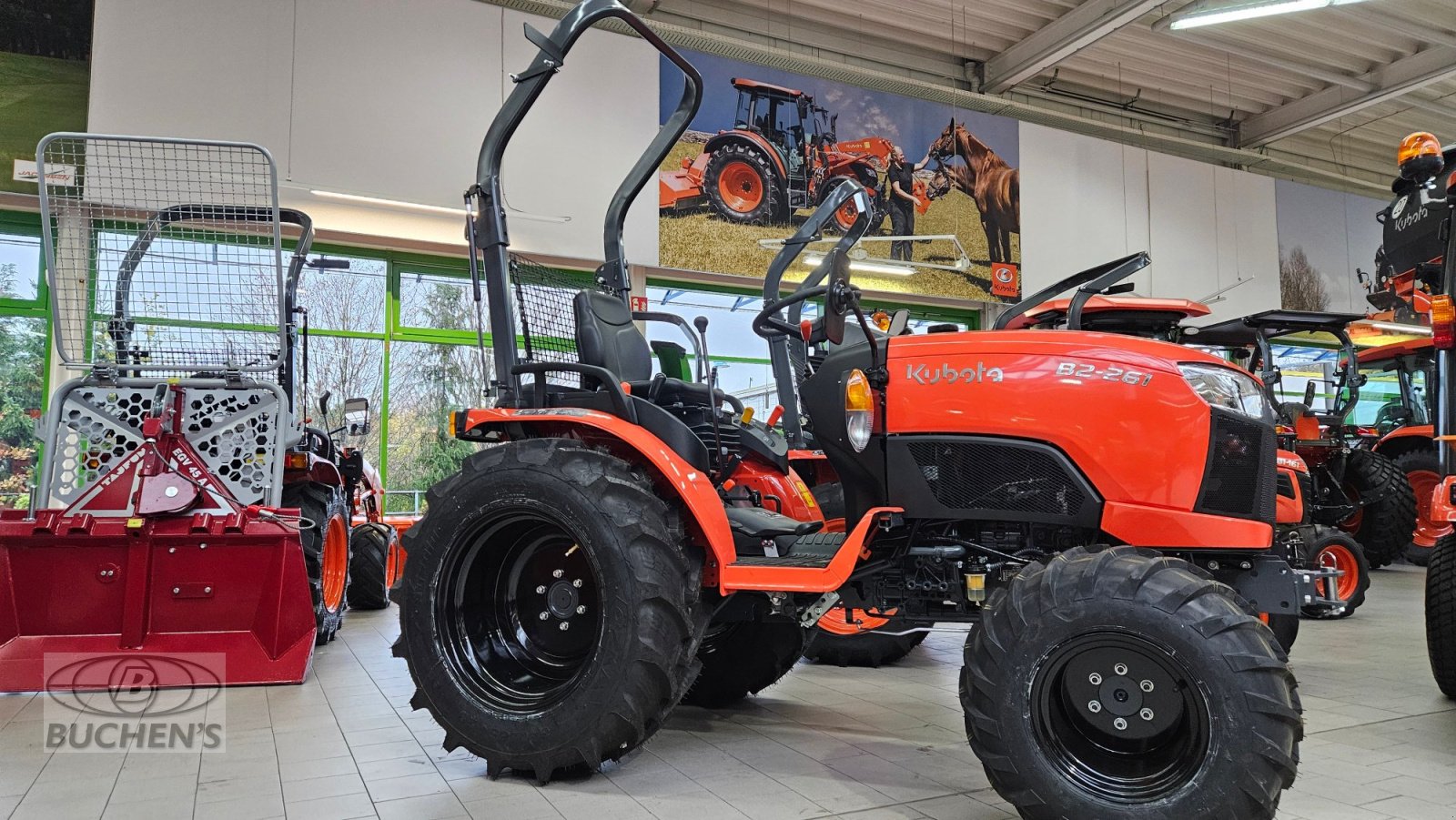 Kommunaltraktor typu Kubota B2-261 H, Neumaschine v Olpe (Obrázek 2)