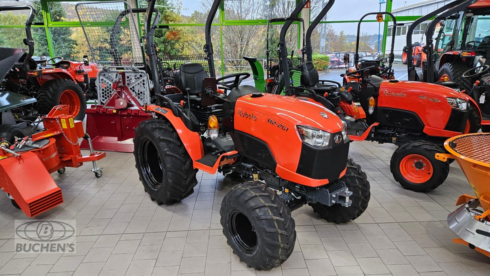 Kommunaltraktor typu Kubota B2-261 H, Neumaschine v Olpe (Obrázek 9)