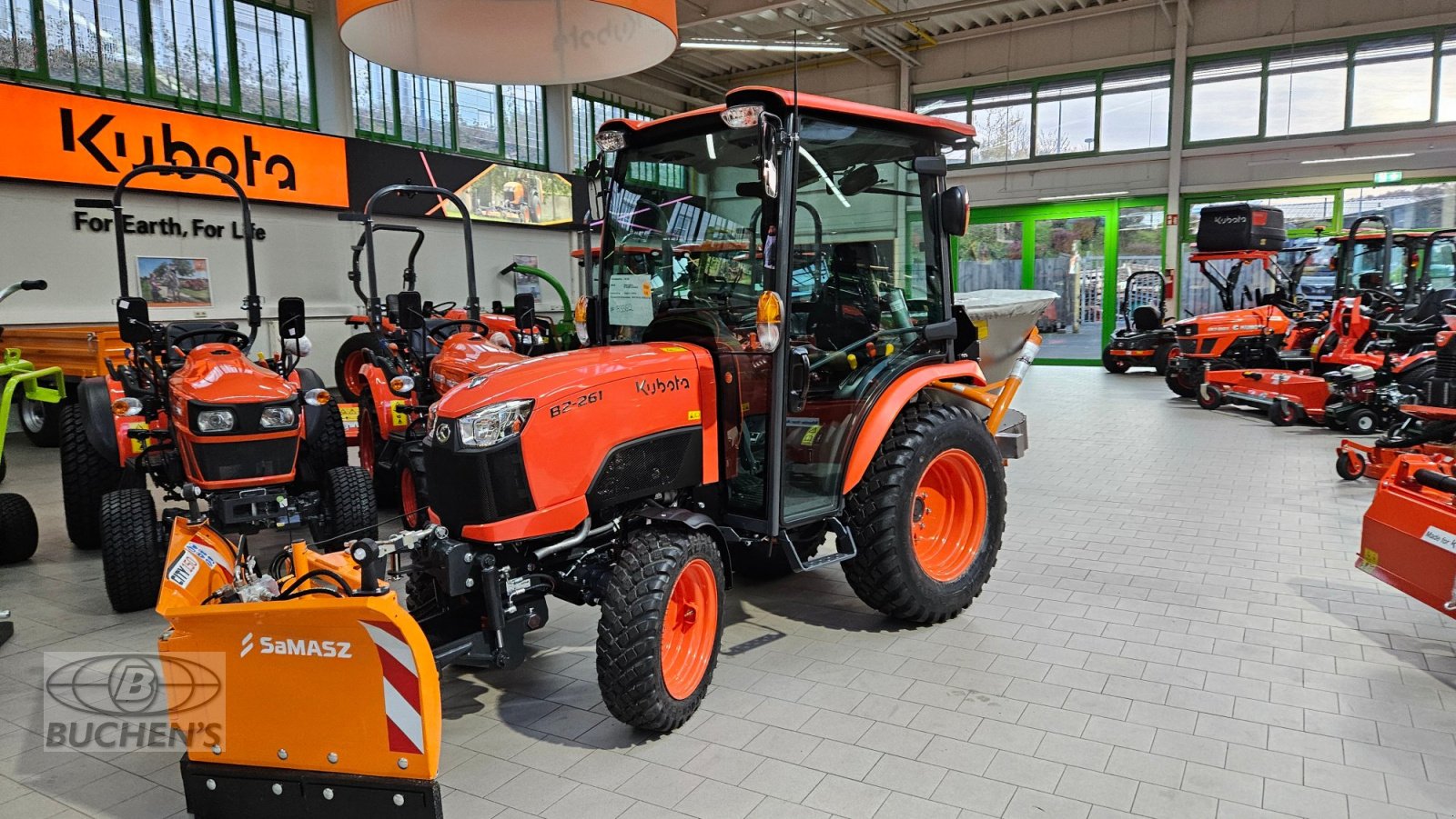 Kommunaltraktor a típus Kubota B2-261 Winterdienst, Neumaschine ekkor: Olpe (Kép 3)