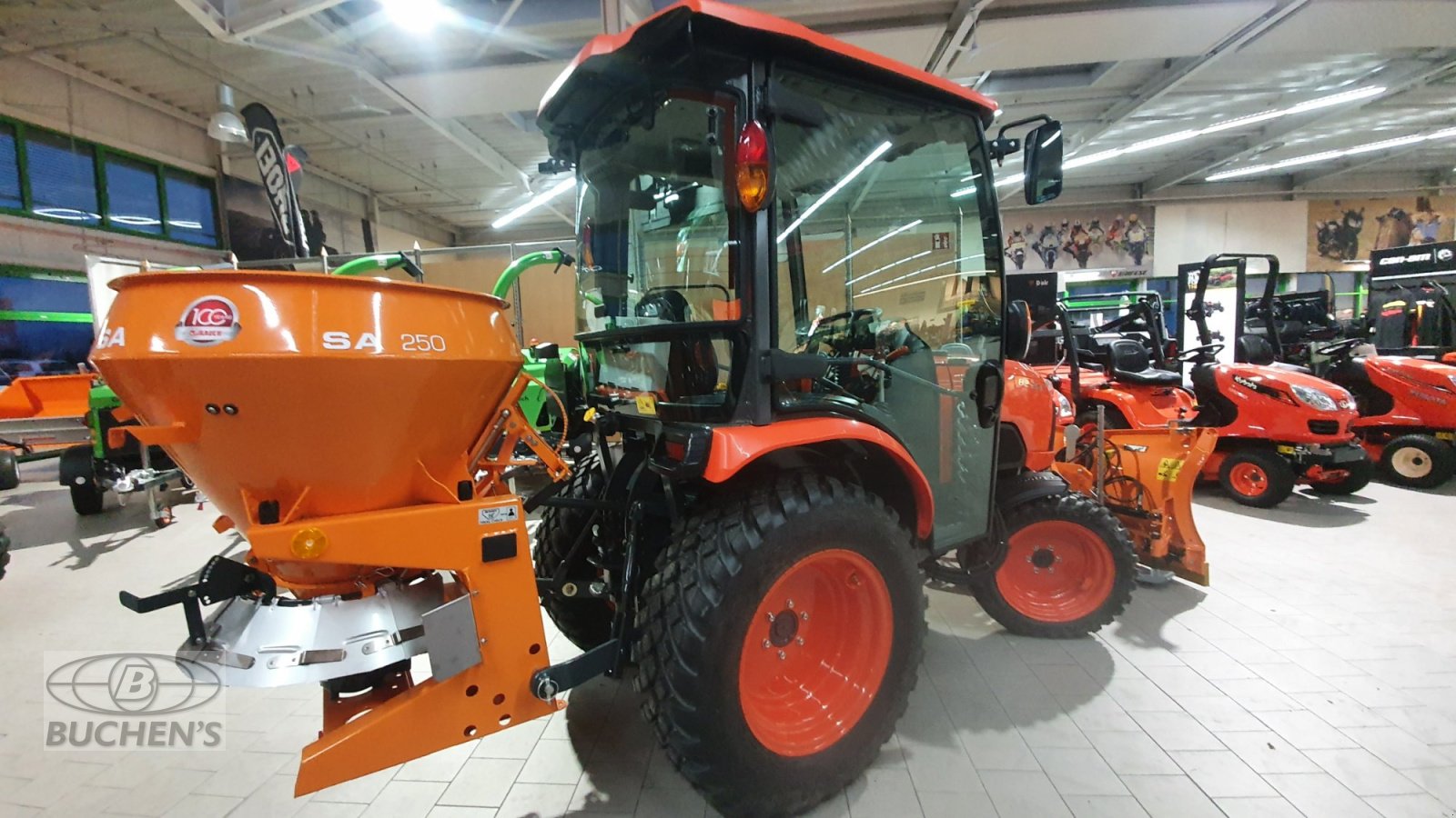 Kommunaltraktor a típus Kubota B2-261 Winterdienst, Neumaschine ekkor: Olpe (Kép 5)