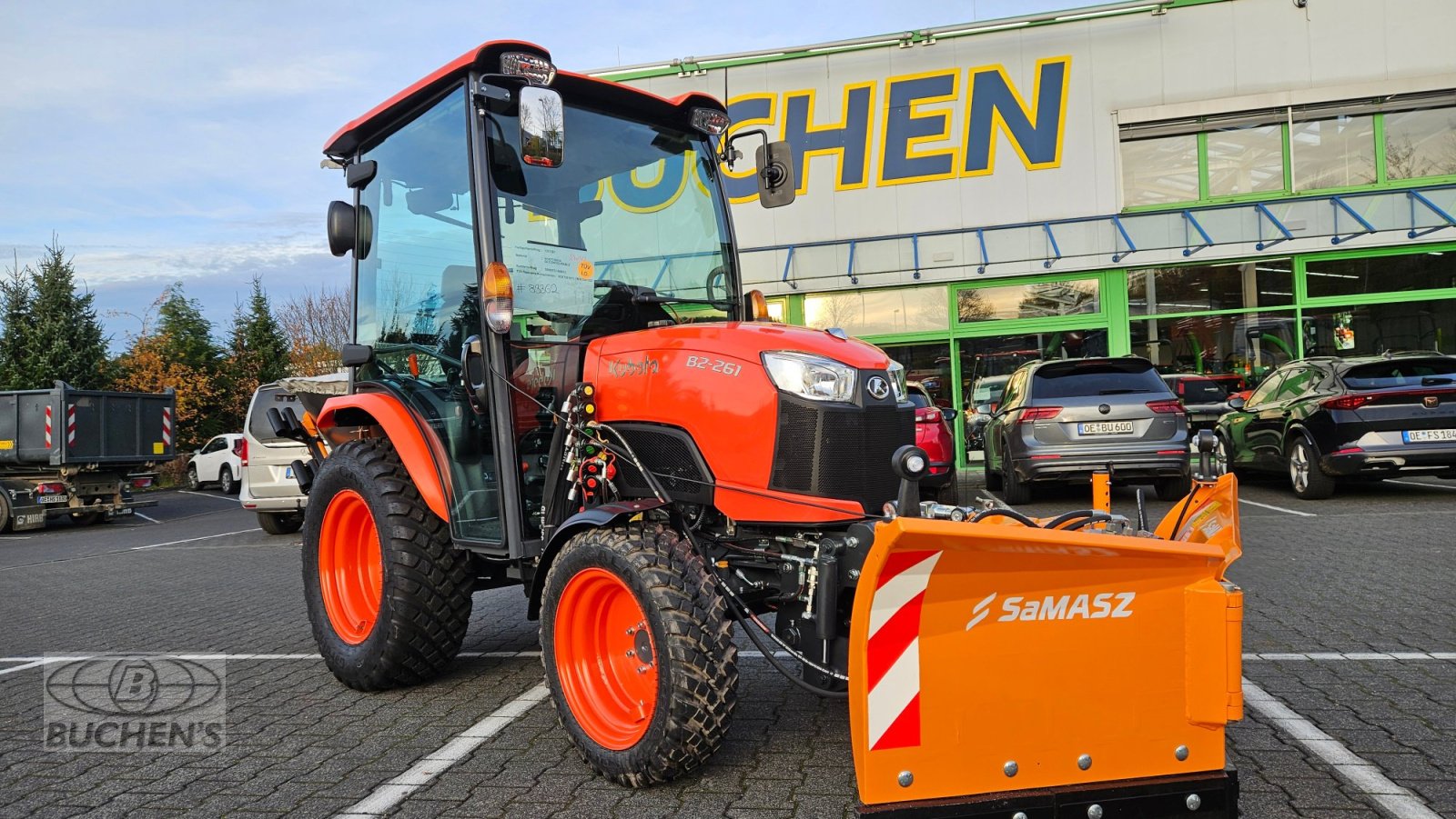 Kommunaltraktor a típus Kubota B2-261 Winterdienst, Neumaschine ekkor: Olpe (Kép 8)