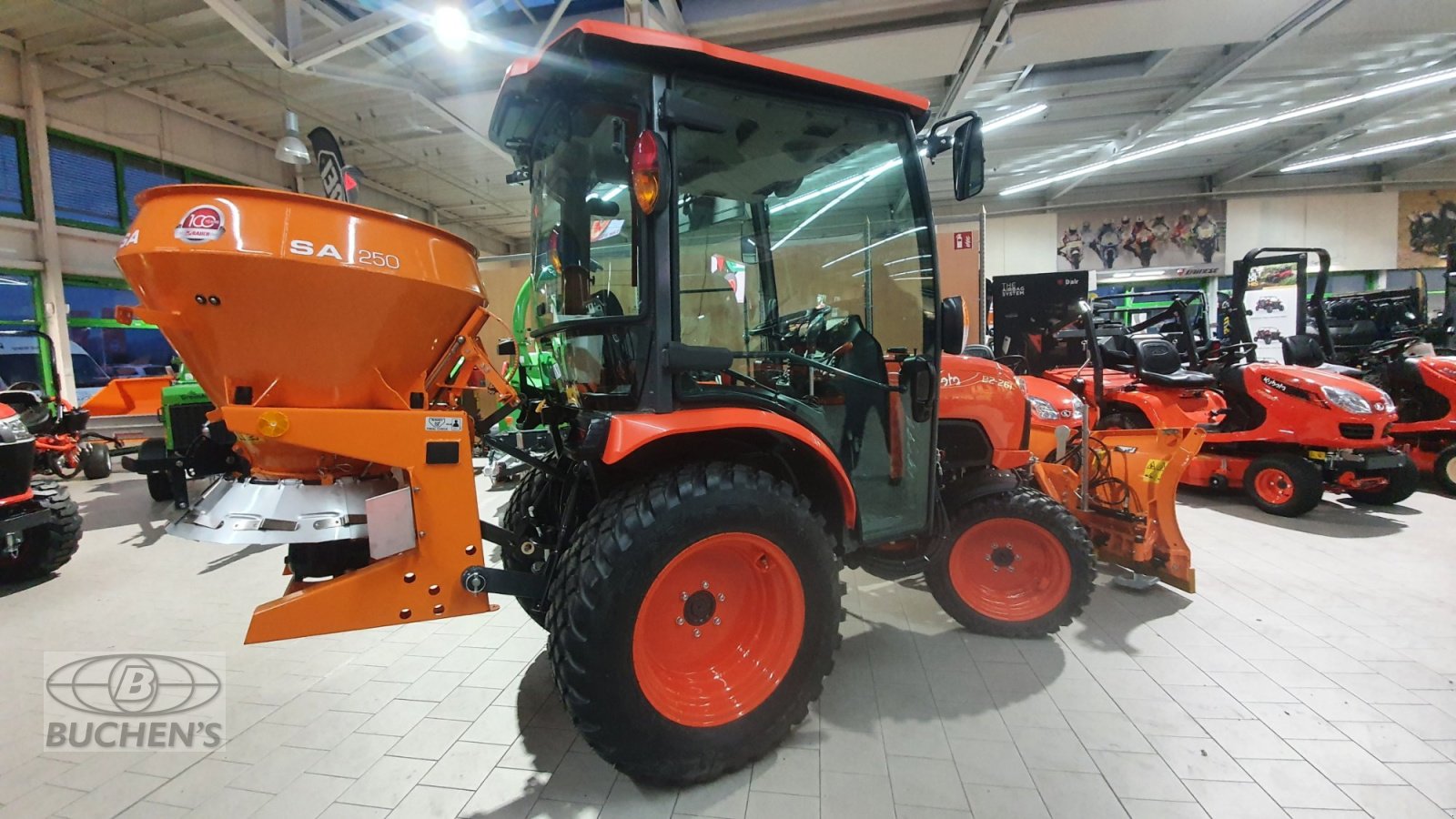 Kommunaltraktor a típus Kubota B2-261 Winterdienst, Neumaschine ekkor: Olpe (Kép 14)