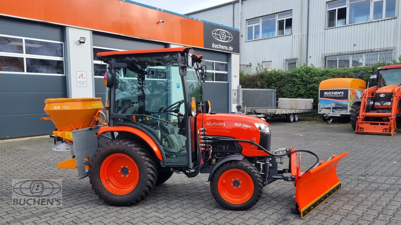 Kommunaltraktor des Typs Kubota B2-261 Winterdienst, Neumaschine in Olpe (Bild 9)