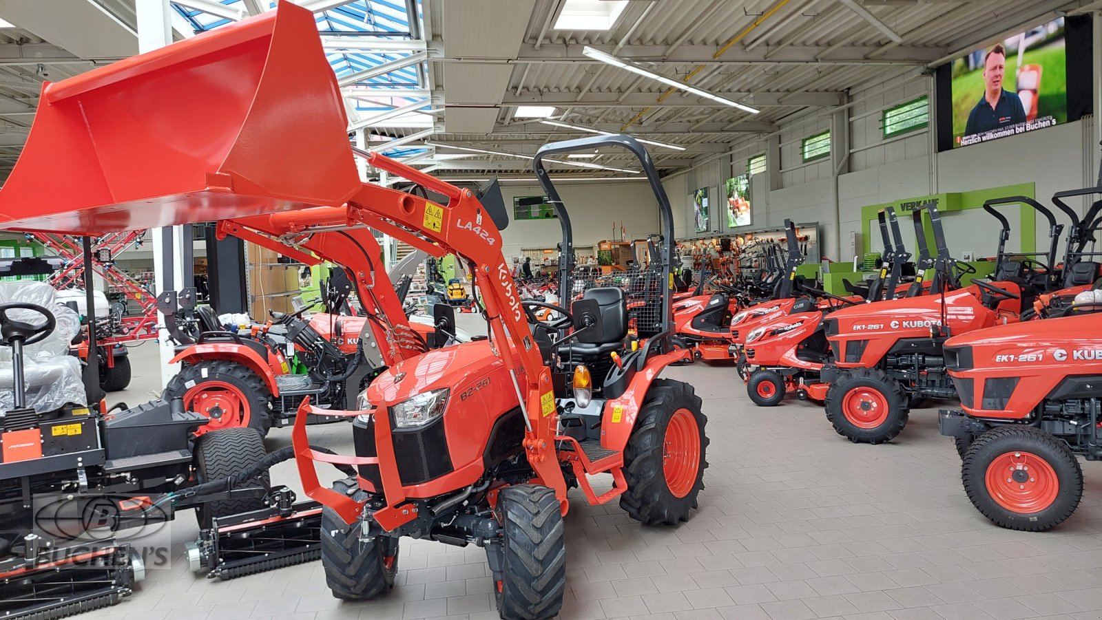 Kommunaltraktor typu Kubota B2-261D incl Frontlader, Neumaschine v Olpe (Obrázek 2)