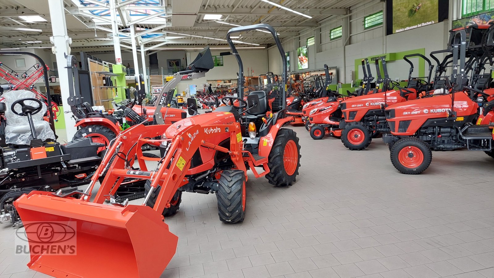 Kommunaltraktor typu Kubota B2-261D incl Frontlader, Neumaschine v Olpe (Obrázek 3)