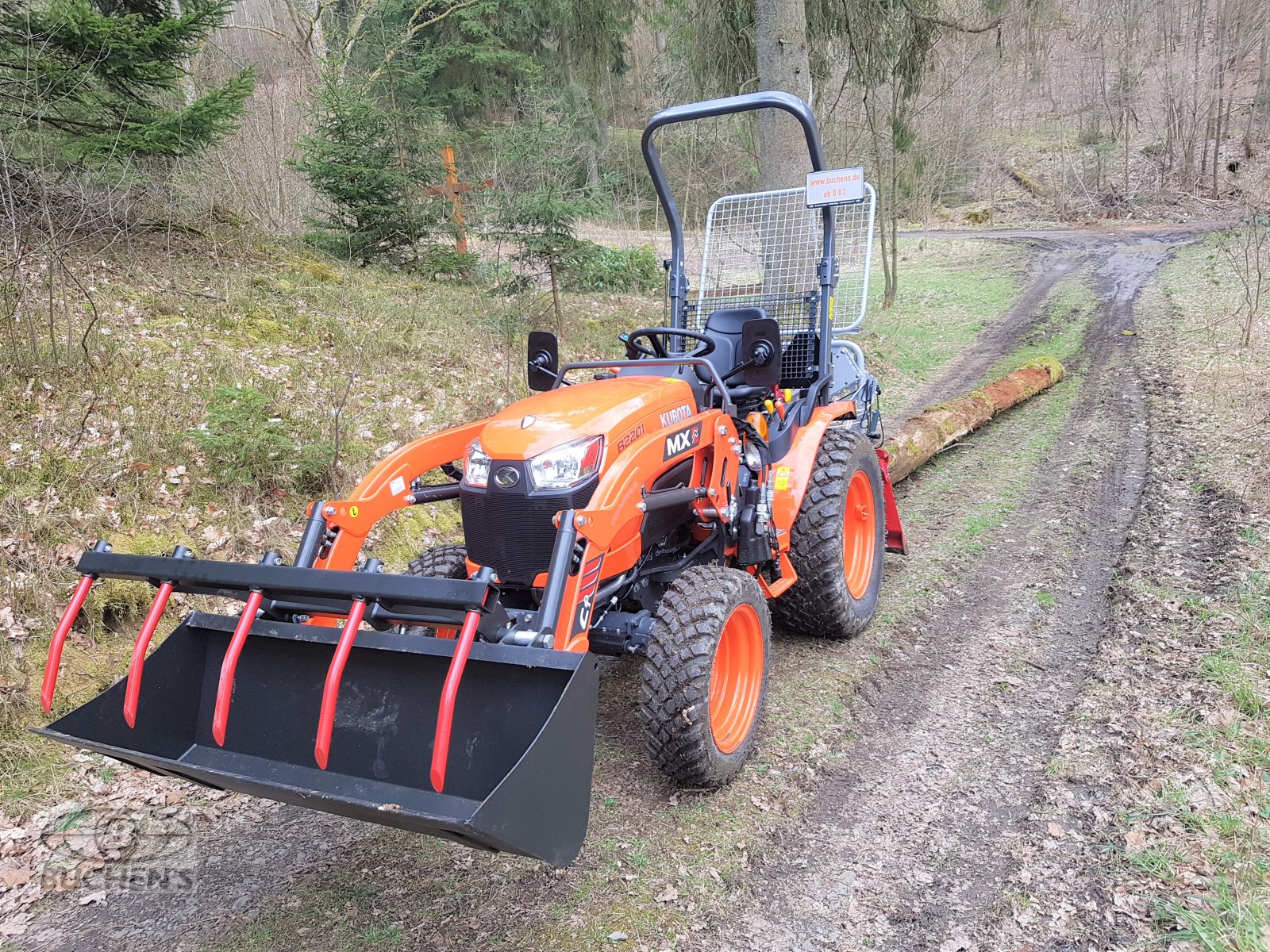 Kommunaltraktor typu Kubota B2-261D incl Frontlader, Neumaschine v Olpe (Obrázek 6)