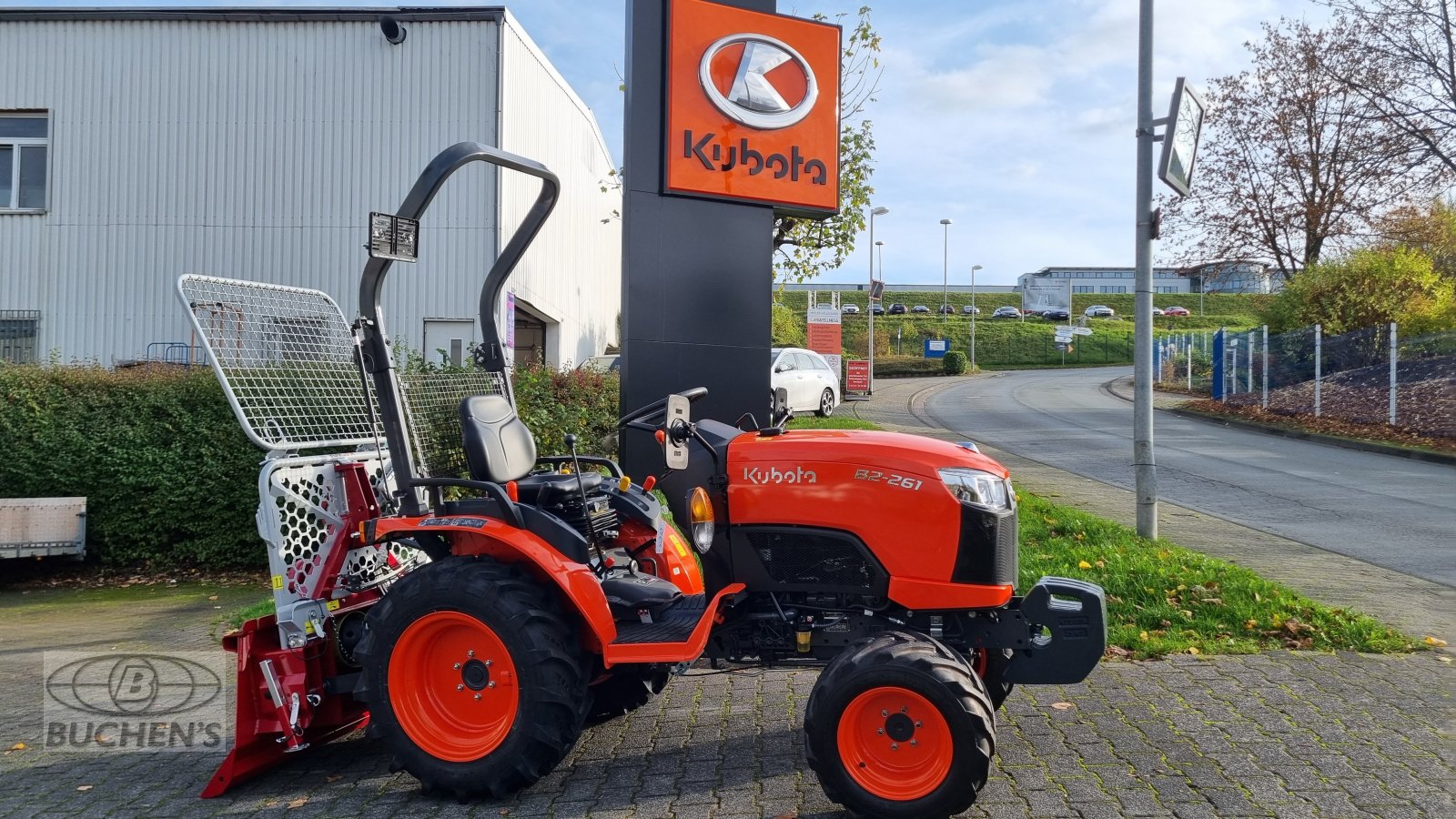 Kommunaltraktor typu Kubota B2261 Hydrostat, Neumaschine v Olpe (Obrázek 4)