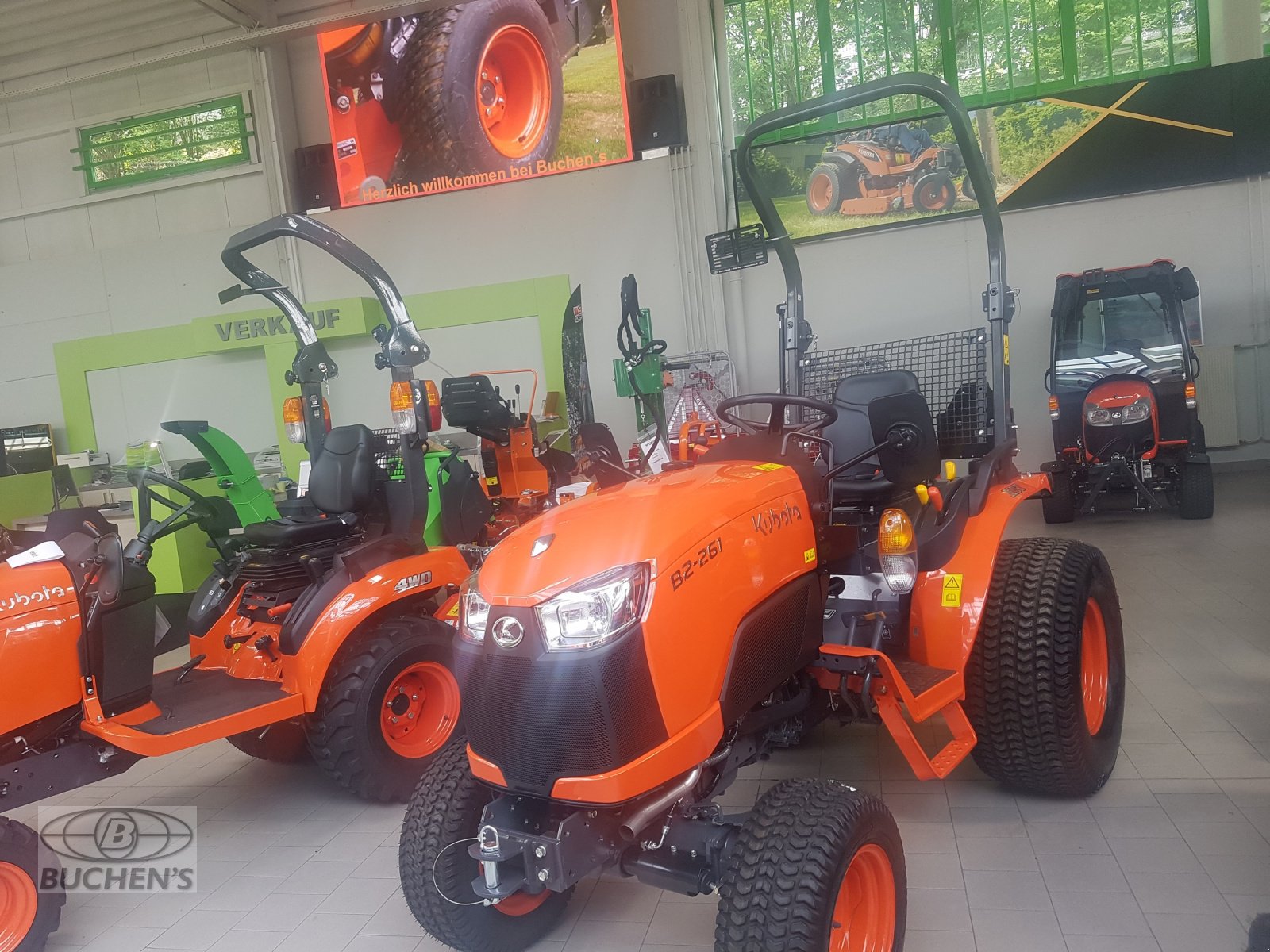 Kommunaltraktor typu Kubota B2261 Hydrostat, Neumaschine v Olpe (Obrázek 5)