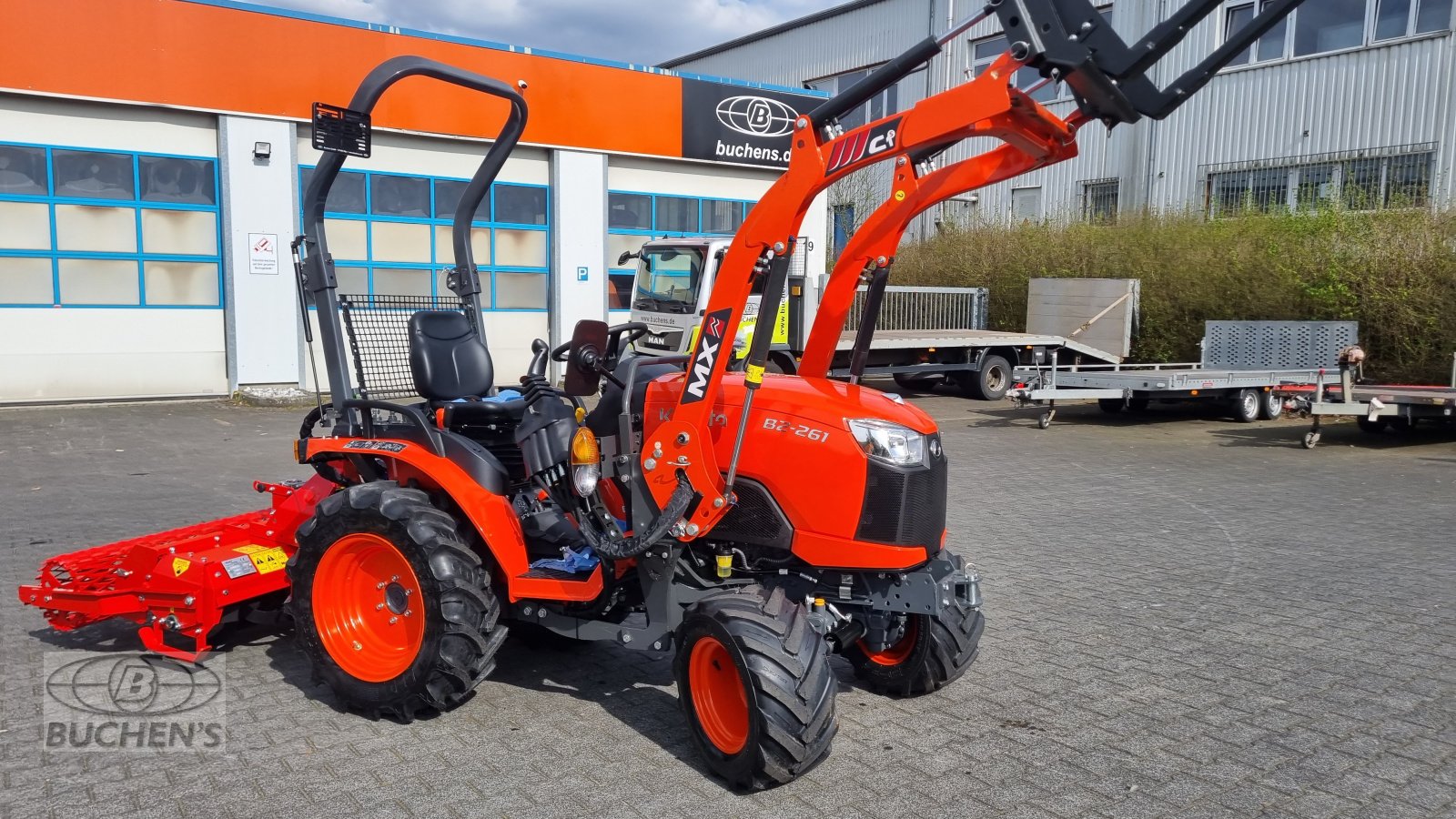 Kommunaltraktor typu Kubota B2261 Hydrostat, Neumaschine v Olpe (Obrázek 14)