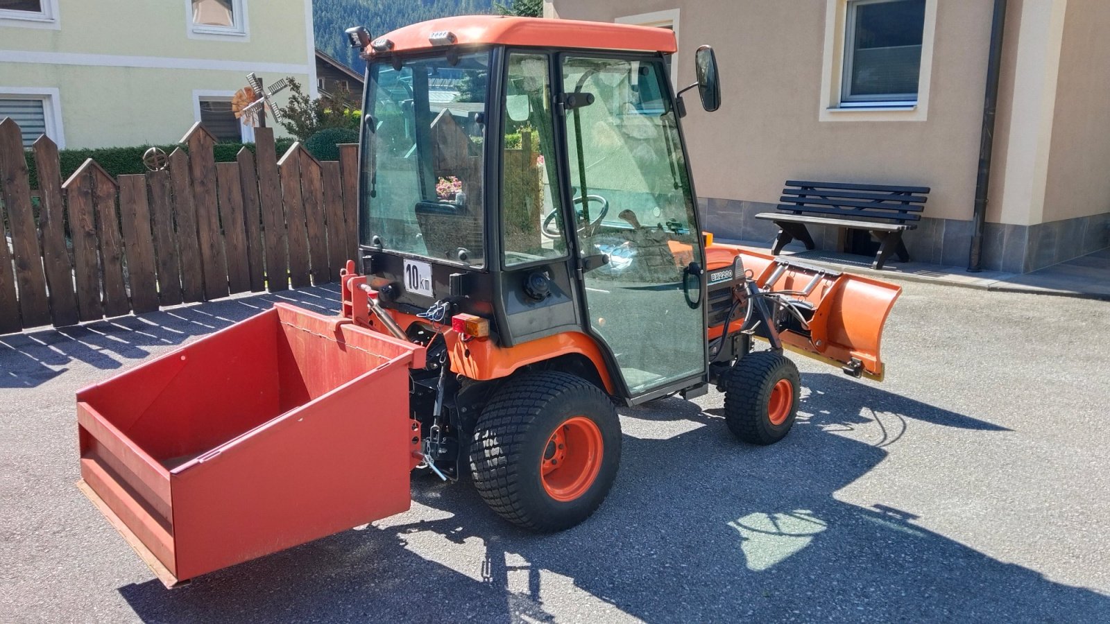 Kommunaltraktor типа Kubota BX 2200, Gebrauchtmaschine в Bramberg am Wildkogel (Фотография 1)