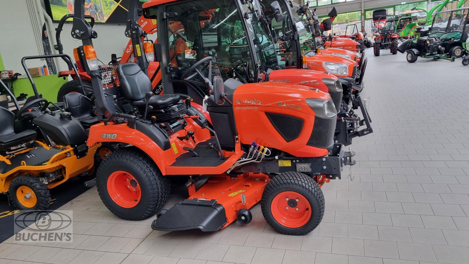 Kommunaltraktor typu Kubota BX 231, Gebrauchtmaschine v Olpe (Obrázek 1)