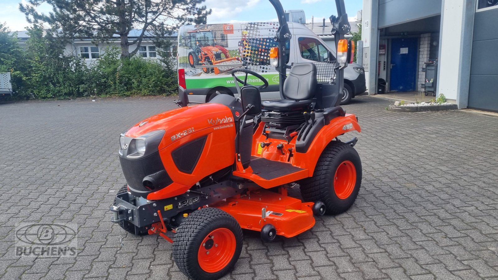 Kommunaltraktor typu Kubota BX 231, Gebrauchtmaschine v Olpe (Obrázek 7)