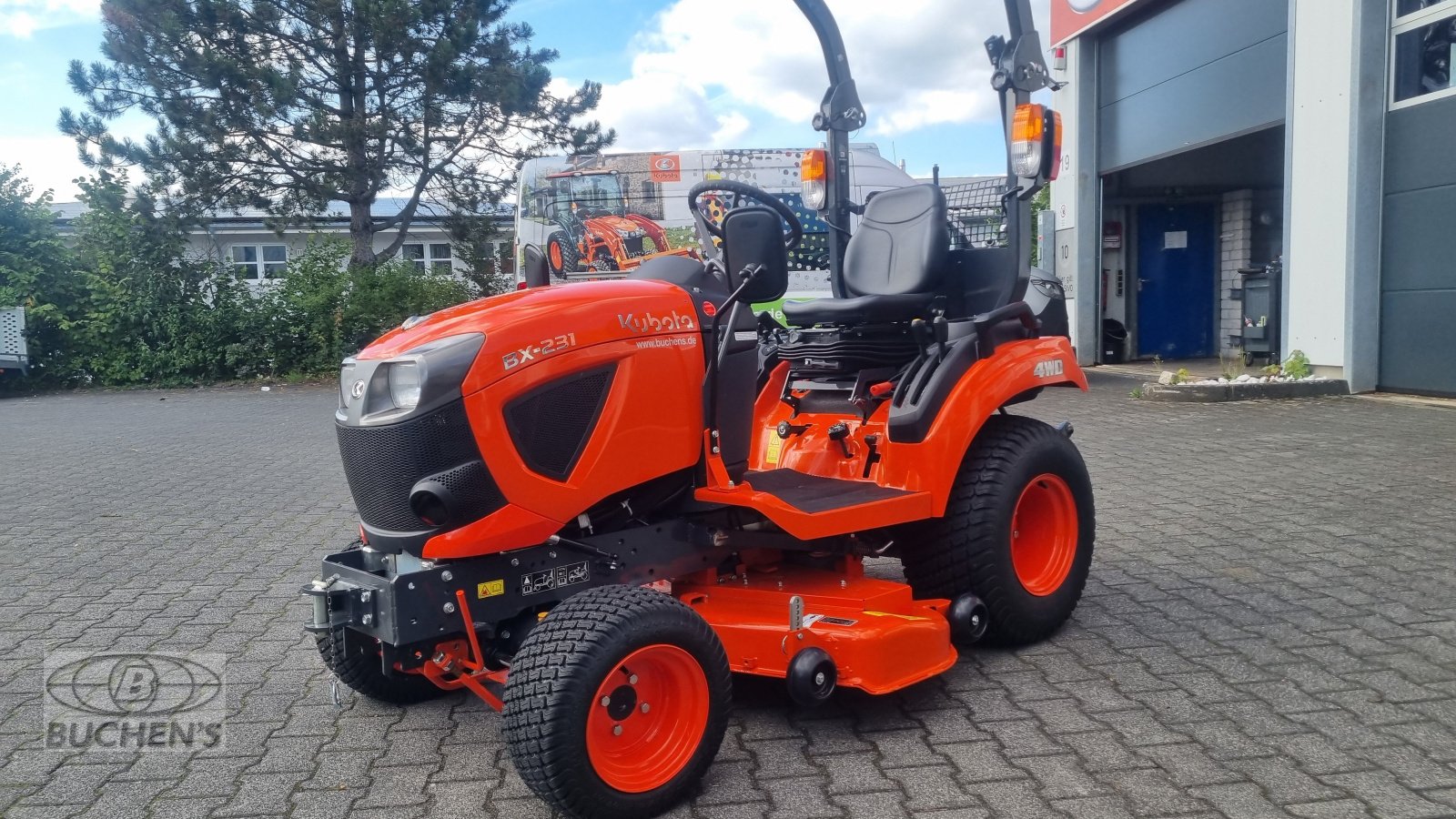 Kommunaltraktor typu Kubota BX 231, Gebrauchtmaschine v Olpe (Obrázek 8)