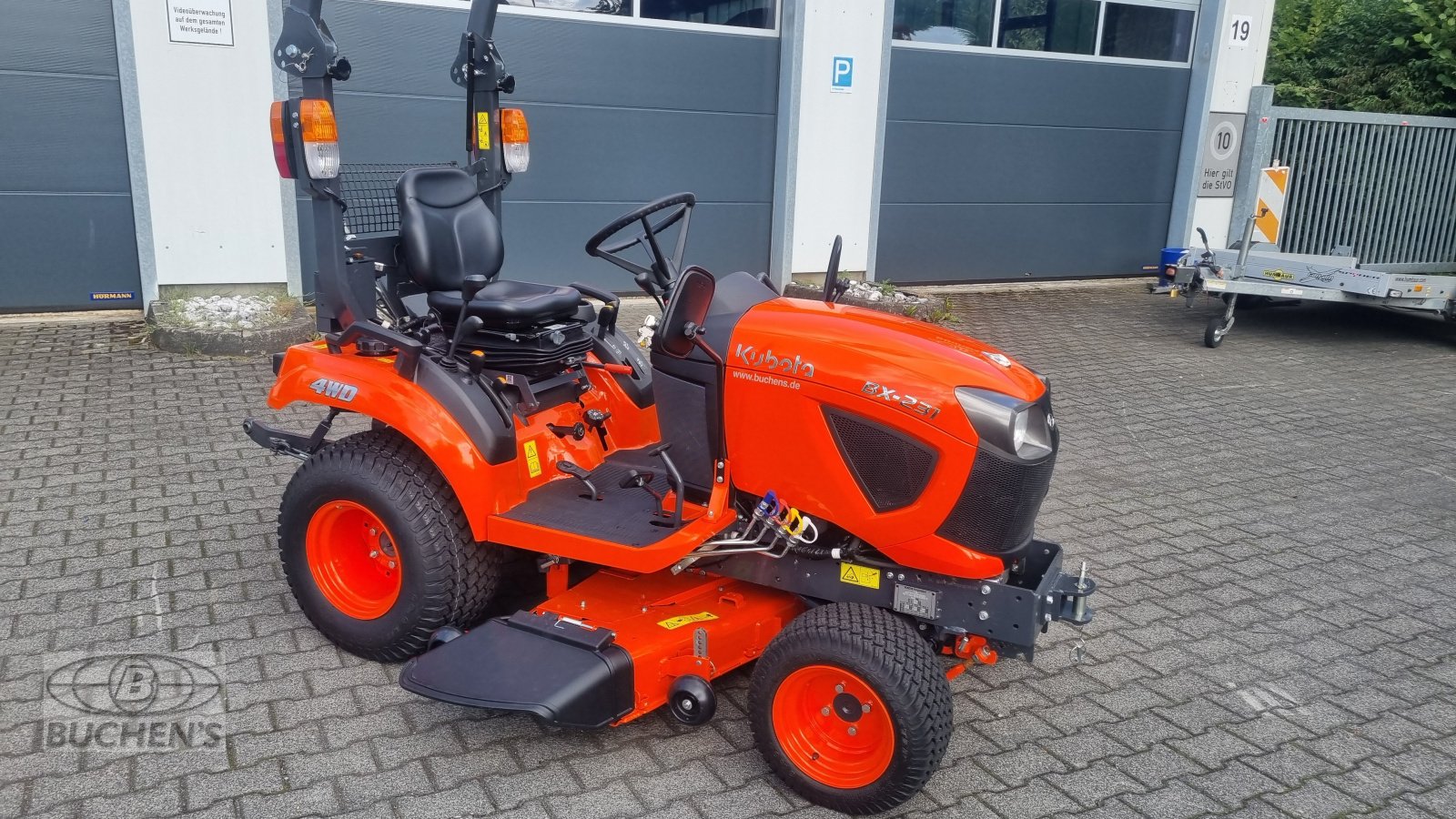 Kommunaltraktor typu Kubota BX 231, Gebrauchtmaschine v Olpe (Obrázek 9)