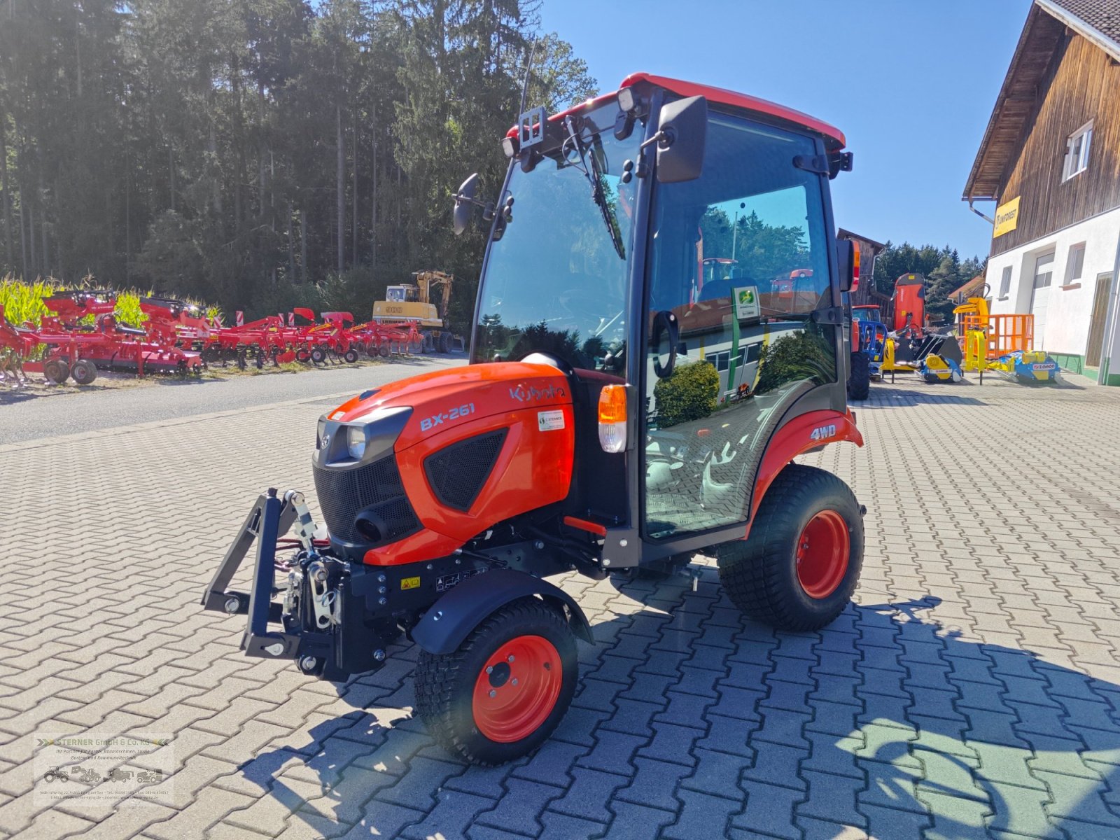 Kommunaltraktor typu Kubota BX 261 CAB, Neumaschine v Eging am See (Obrázek 3)