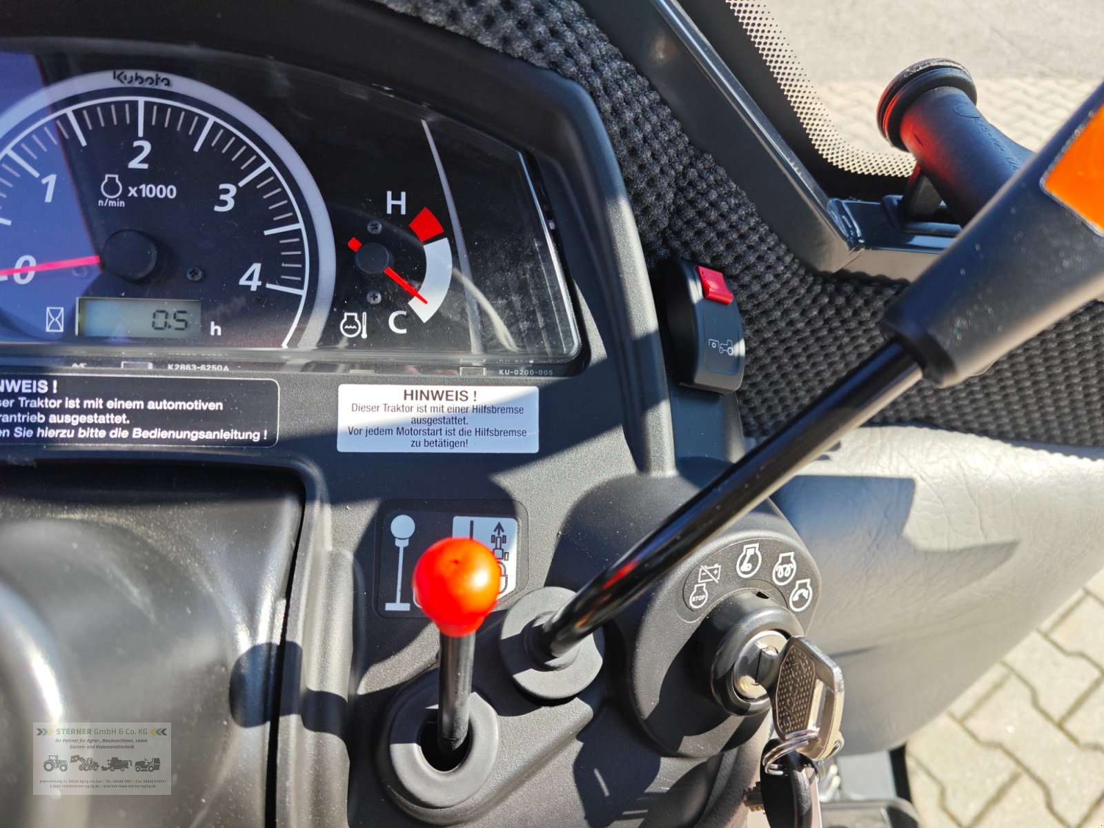 Kommunaltraktor typu Kubota BX 261 CAB, Neumaschine v Eging am See (Obrázek 16)