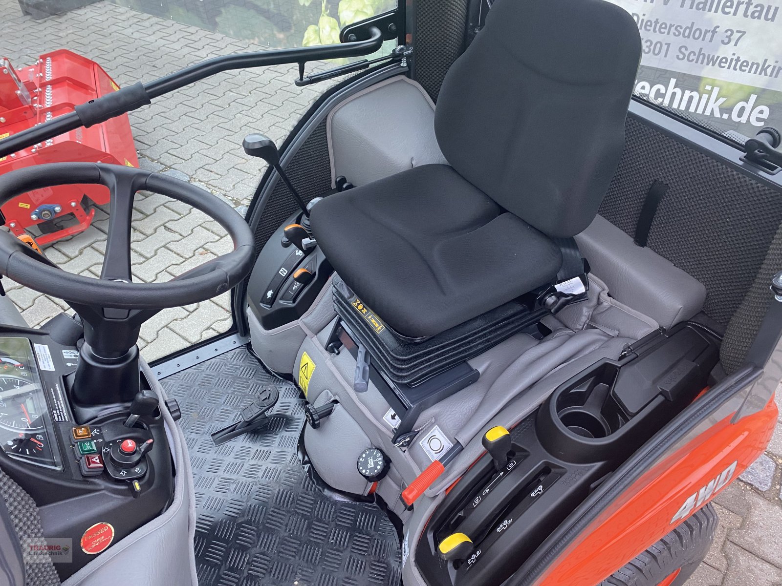 Kommunaltraktor typu Kubota BX 261 CAB, Neumaschine v Mainburg/Wambach (Obrázek 7)