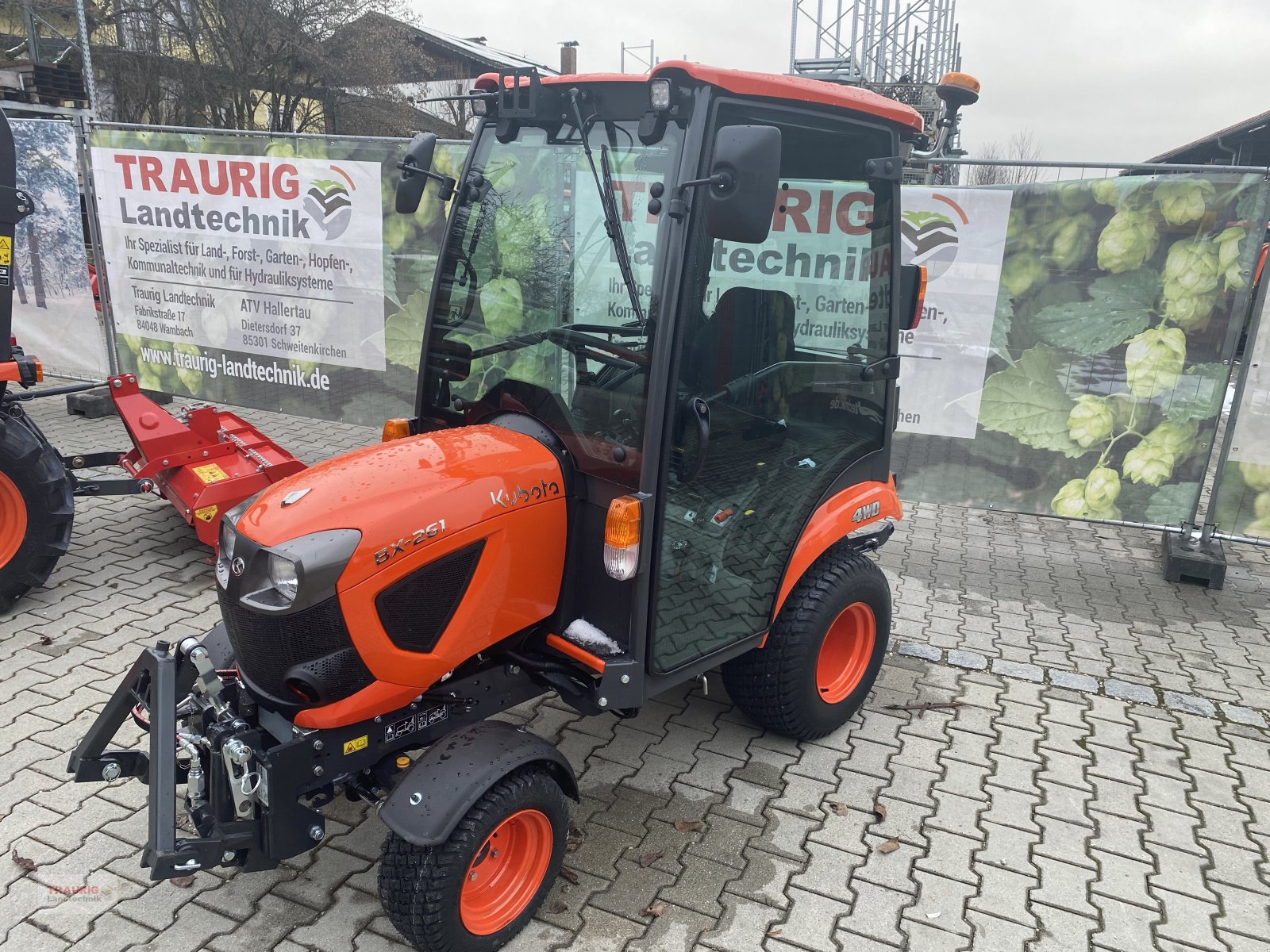 Kommunaltraktor typu Kubota BX 261 CAB, Neumaschine v Mainburg/Wambach (Obrázek 10)