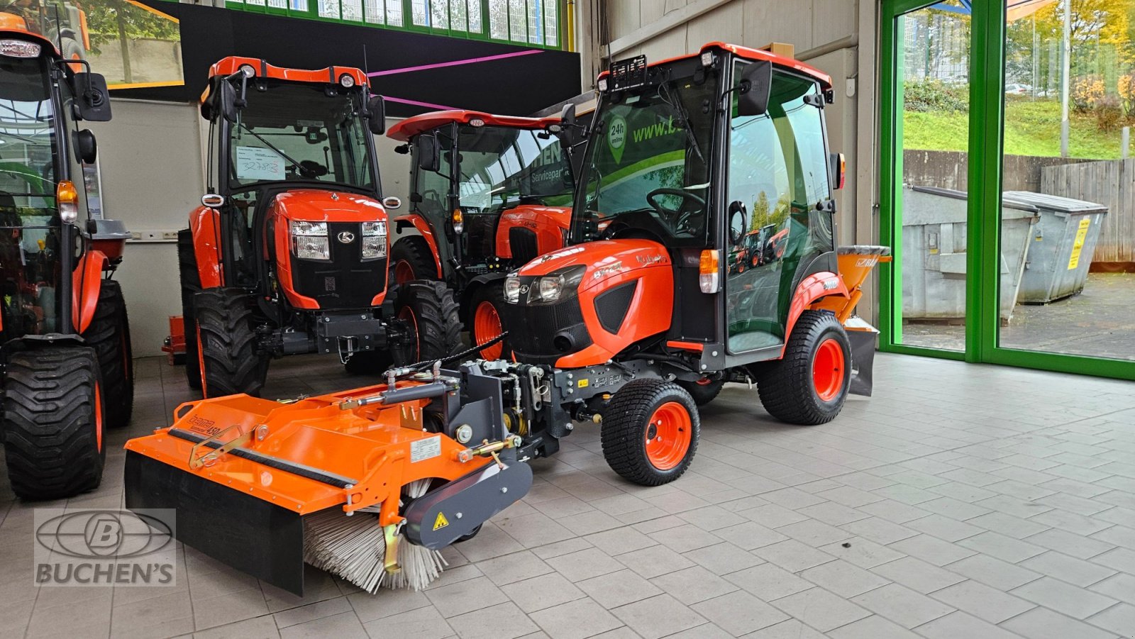 Kommunaltraktor des Typs Kubota BX231 Winterdienst, Neumaschine in Olpe (Bild 5)