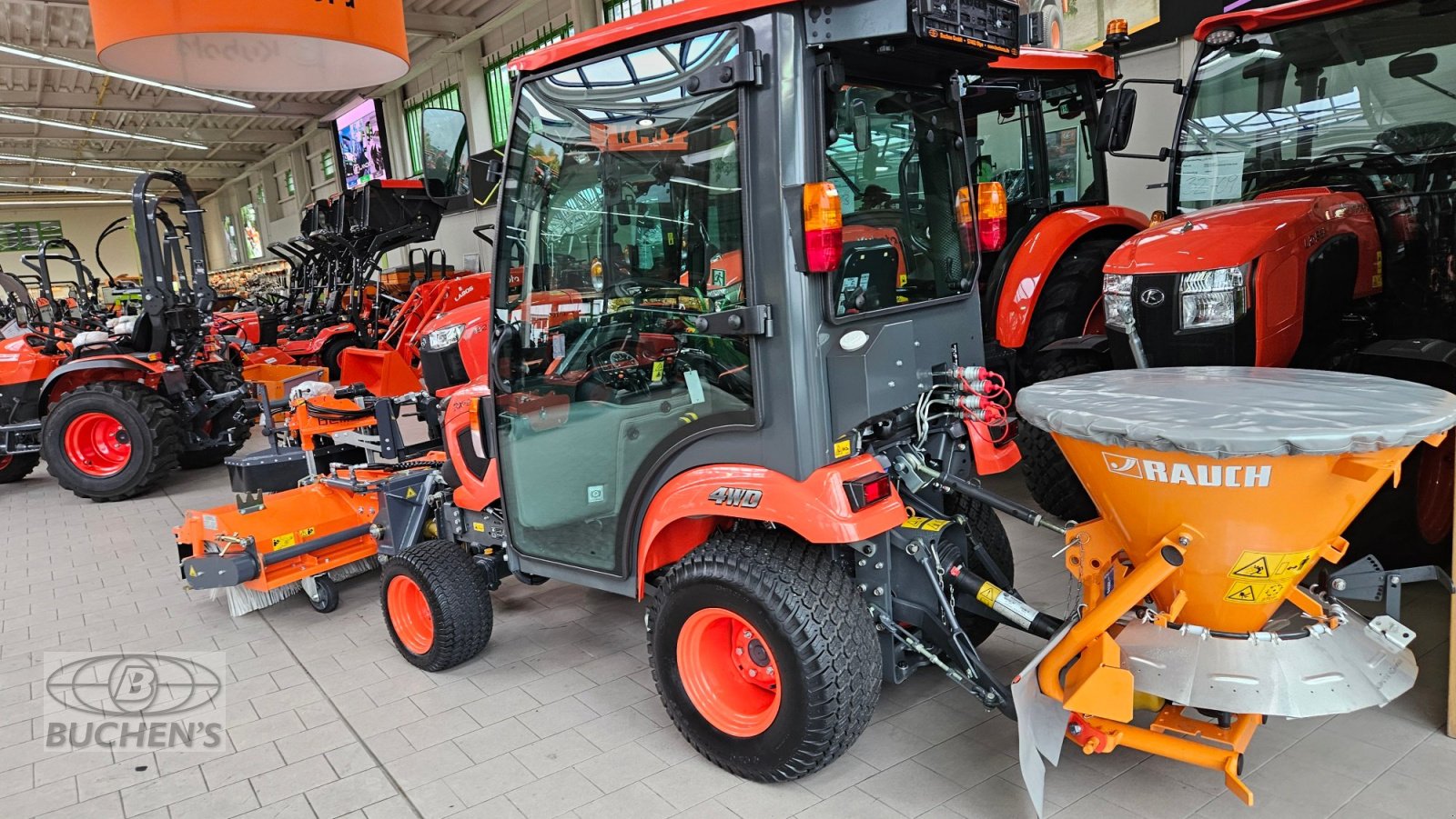 Kommunaltraktor des Typs Kubota BX231 Winterdienst, Neumaschine in Olpe (Bild 10)