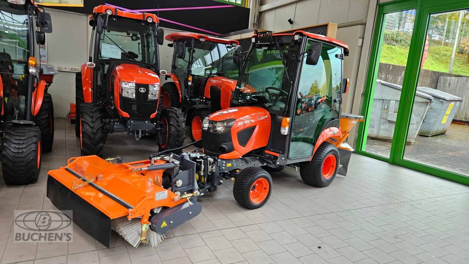 Kommunaltraktor des Typs Kubota BX231 Winterdienst, Neumaschine in Olpe (Bild 13)