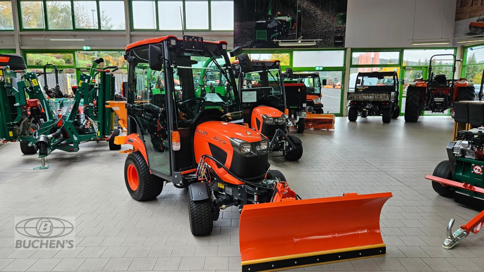 Kommunaltraktor typu Kubota BX231 Winterdienst, Neumaschine v Olpe (Obrázek 1)