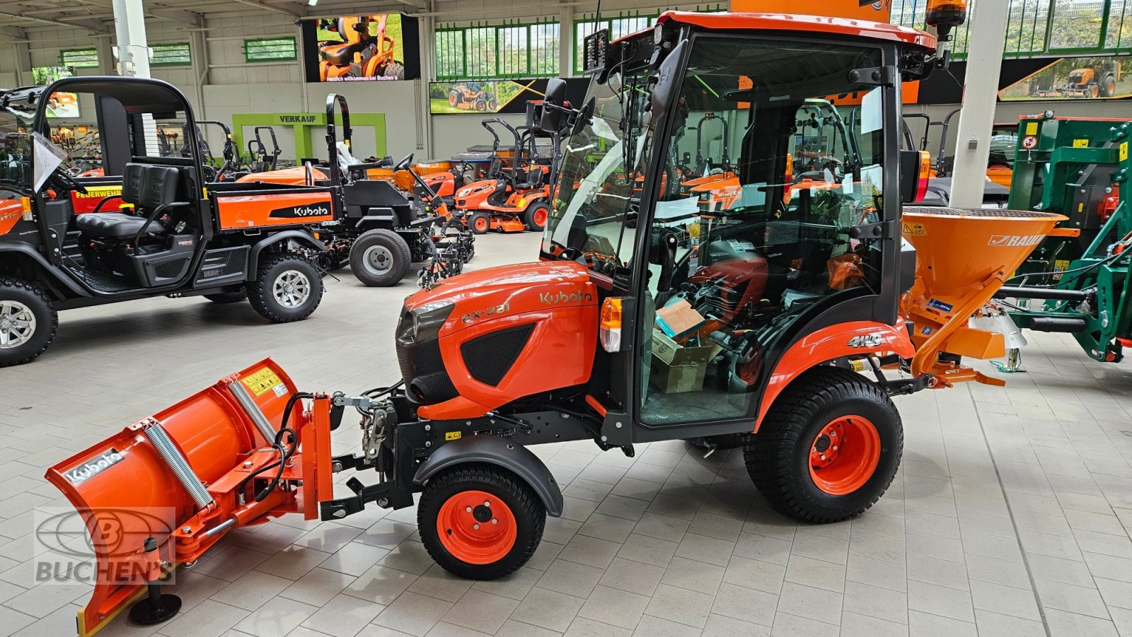 Kommunaltraktor typu Kubota BX231 Winterdienst, Neumaschine v Olpe (Obrázek 10)