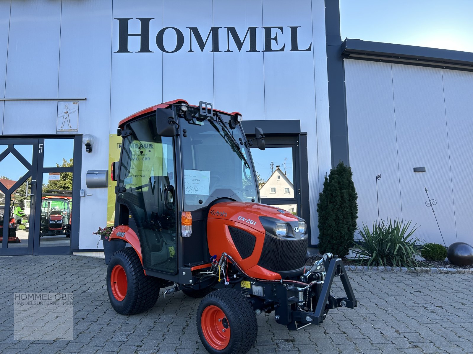 Kommunaltraktor typu Kubota BX261 BX 261 Kabine CAB Kommunal Hausmeister, Neumaschine v Bopfingen (Obrázok 1)