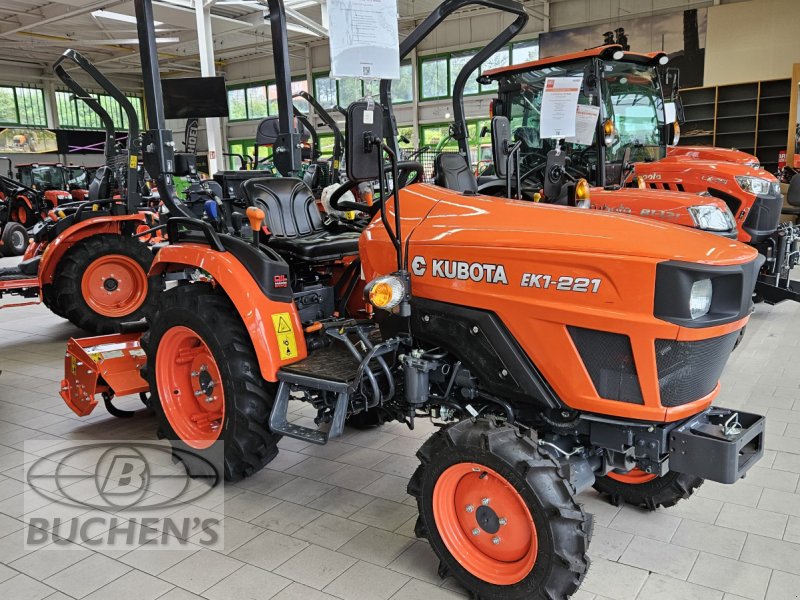 Kommunaltraktor van het type Kubota EK1-221 inkl. Bodenfräse, Neumaschine in Olpe (Foto 1)