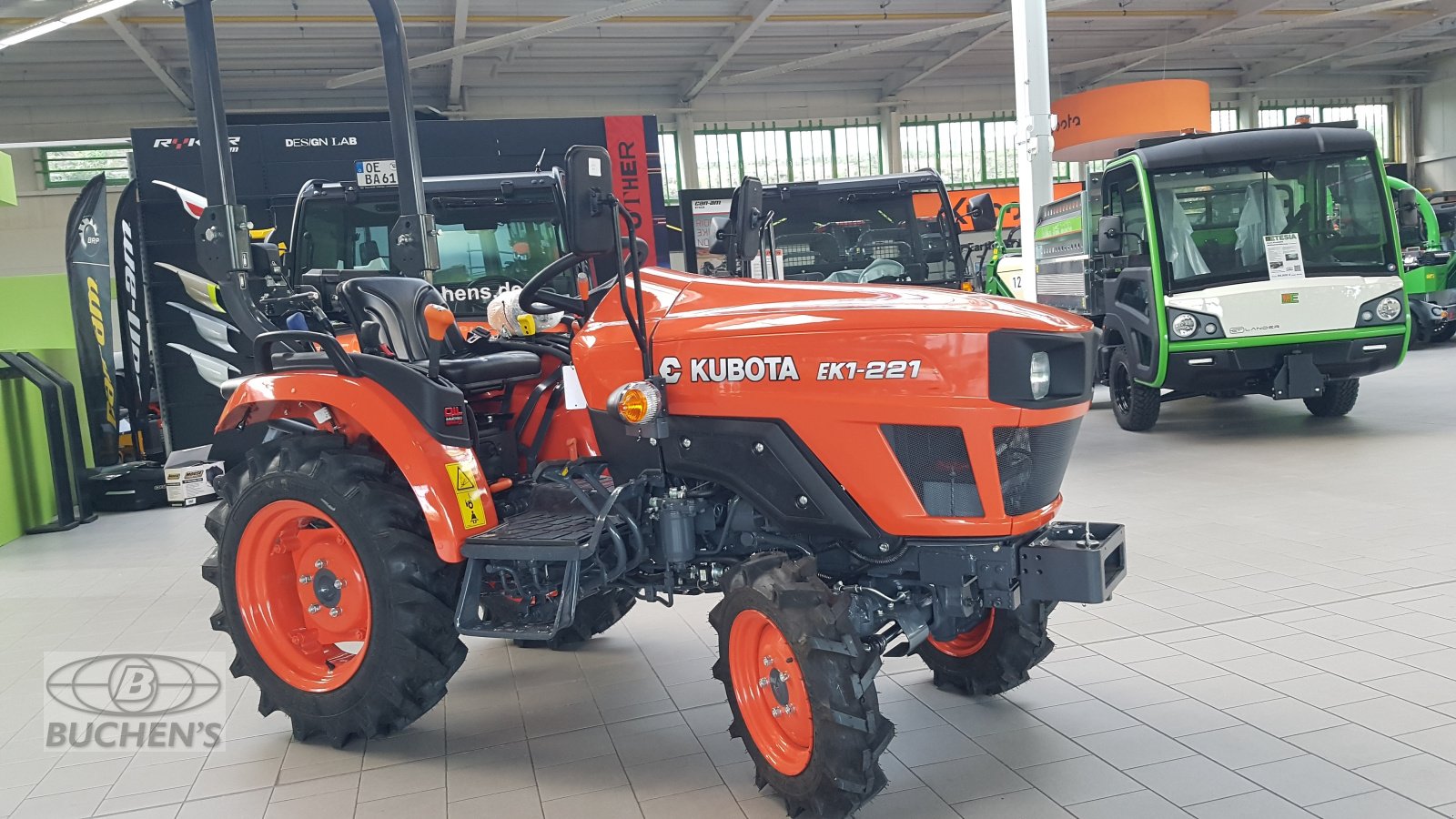 Kommunaltraktor des Typs Kubota EK1-221, Neumaschine in Olpe (Bild 1)