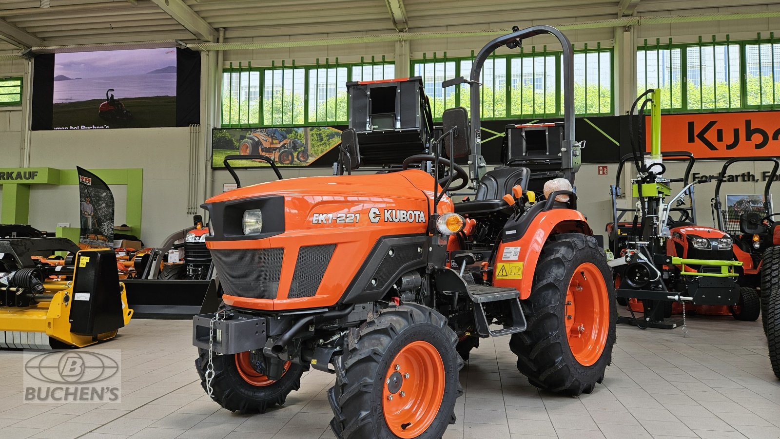 Kommunaltraktor typu Kubota EK1-221, Neumaschine v Olpe (Obrázek 3)