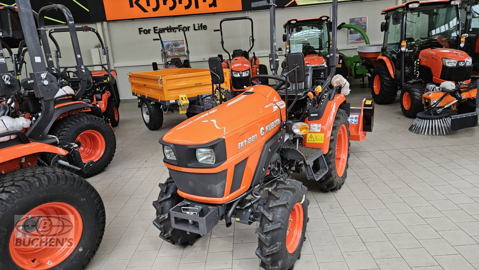 Kommunaltraktor typu Kubota EK1-221, Neumaschine v Olpe (Obrázek 4)