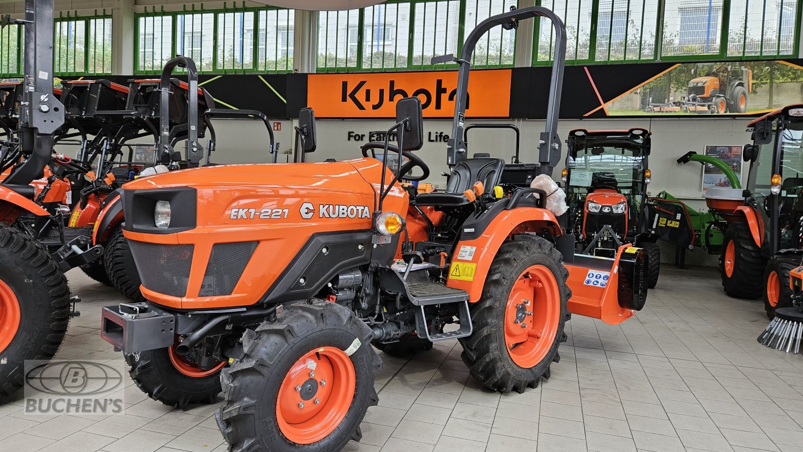Kommunaltraktor typu Kubota EK1-221, Neumaschine v Olpe (Obrázek 17)