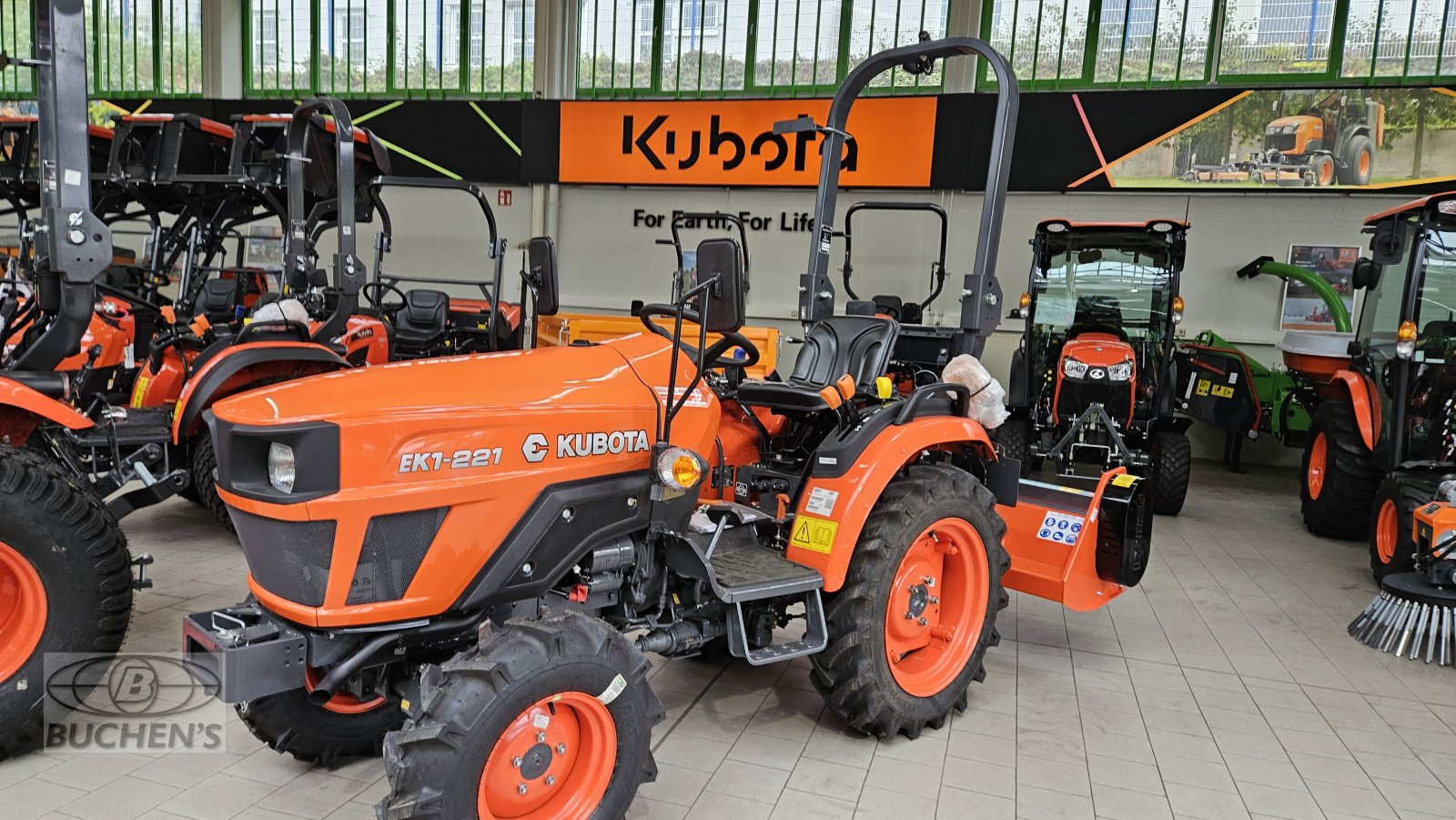 Kommunaltraktor typu Kubota EK1-221, Neumaschine v Olpe (Obrázek 18)