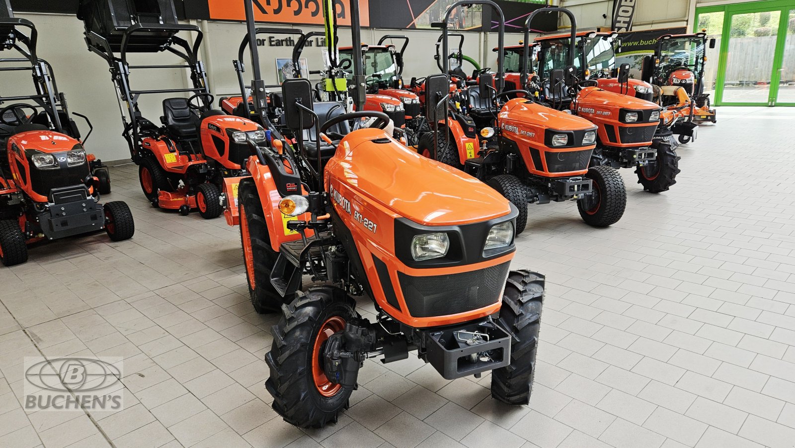 Kommunaltraktor typu Kubota EK1-221, Neumaschine v Olpe (Obrázek 3)