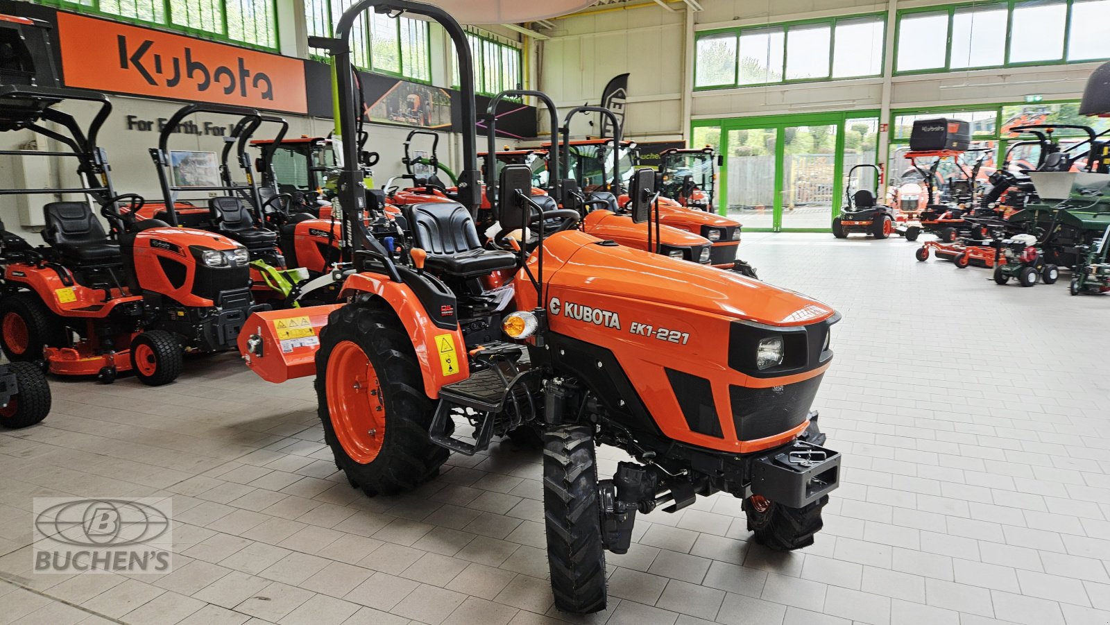 Kommunaltraktor typu Kubota EK1-221, Neumaschine v Olpe (Obrázek 5)