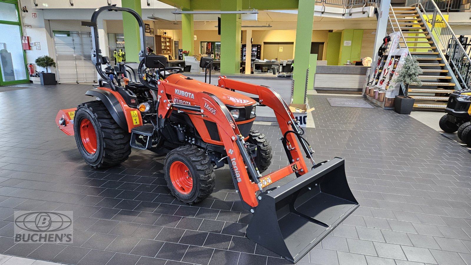 Kommunaltraktor typu Kubota EK1-221, Neumaschine v Olpe (Obrázek 9)