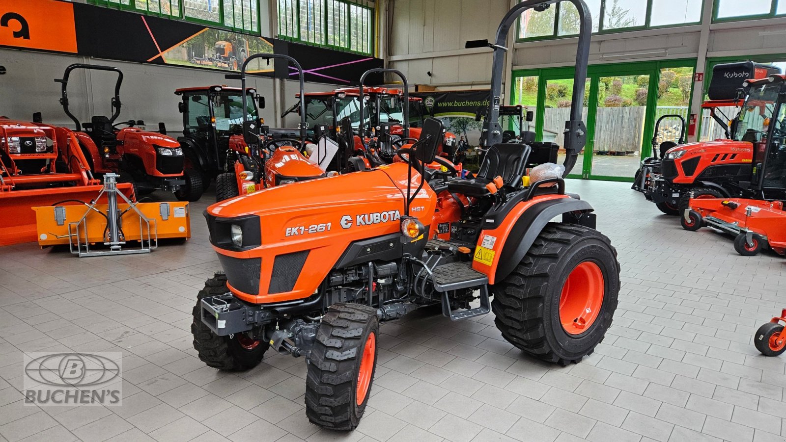 Kommunaltraktor typu Kubota EK1-261 HST, Neumaschine v Olpe (Obrázek 2)