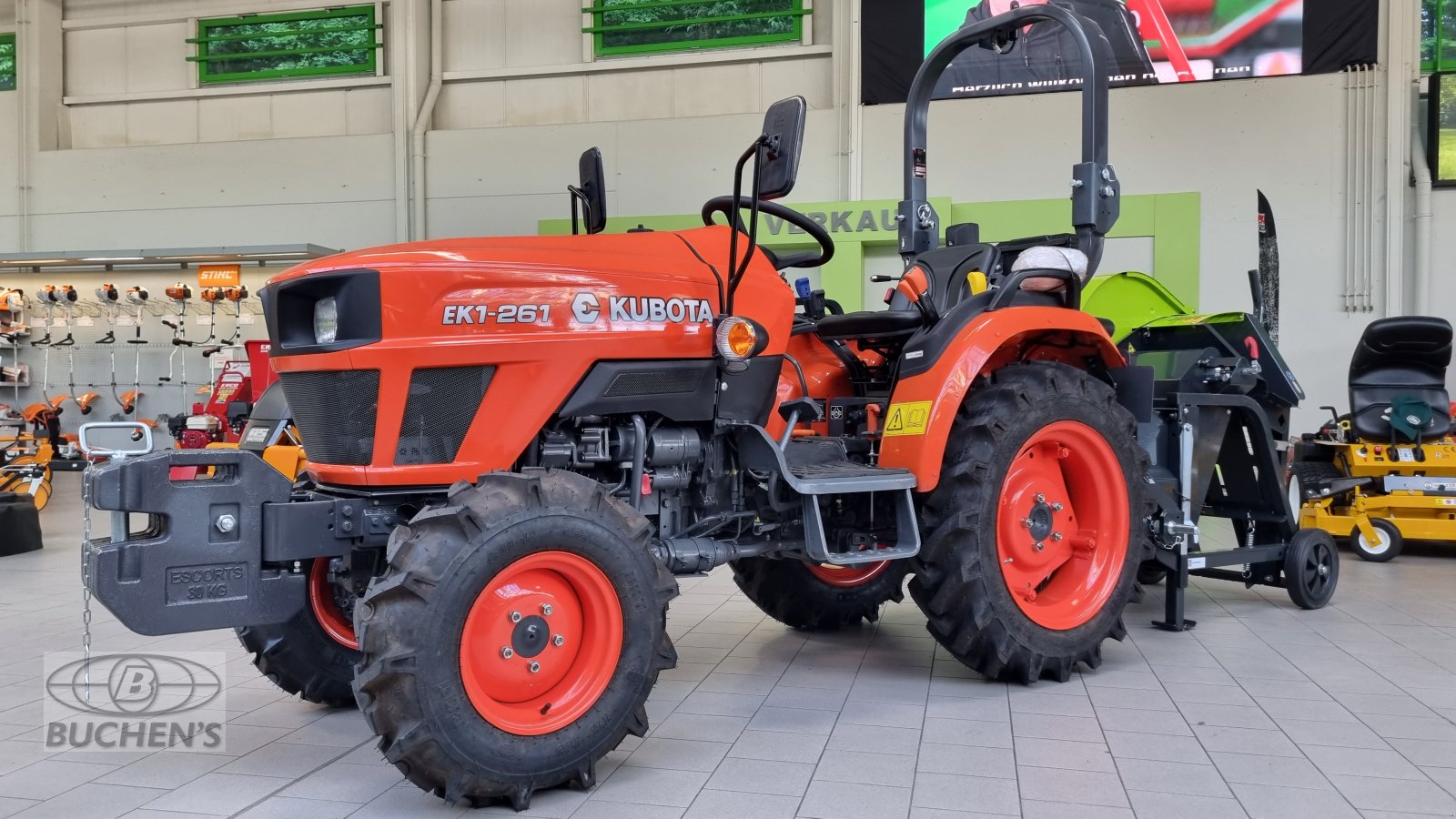 Kommunaltraktor des Typs Kubota EK1-261, Neumaschine in Olpe (Bild 3)