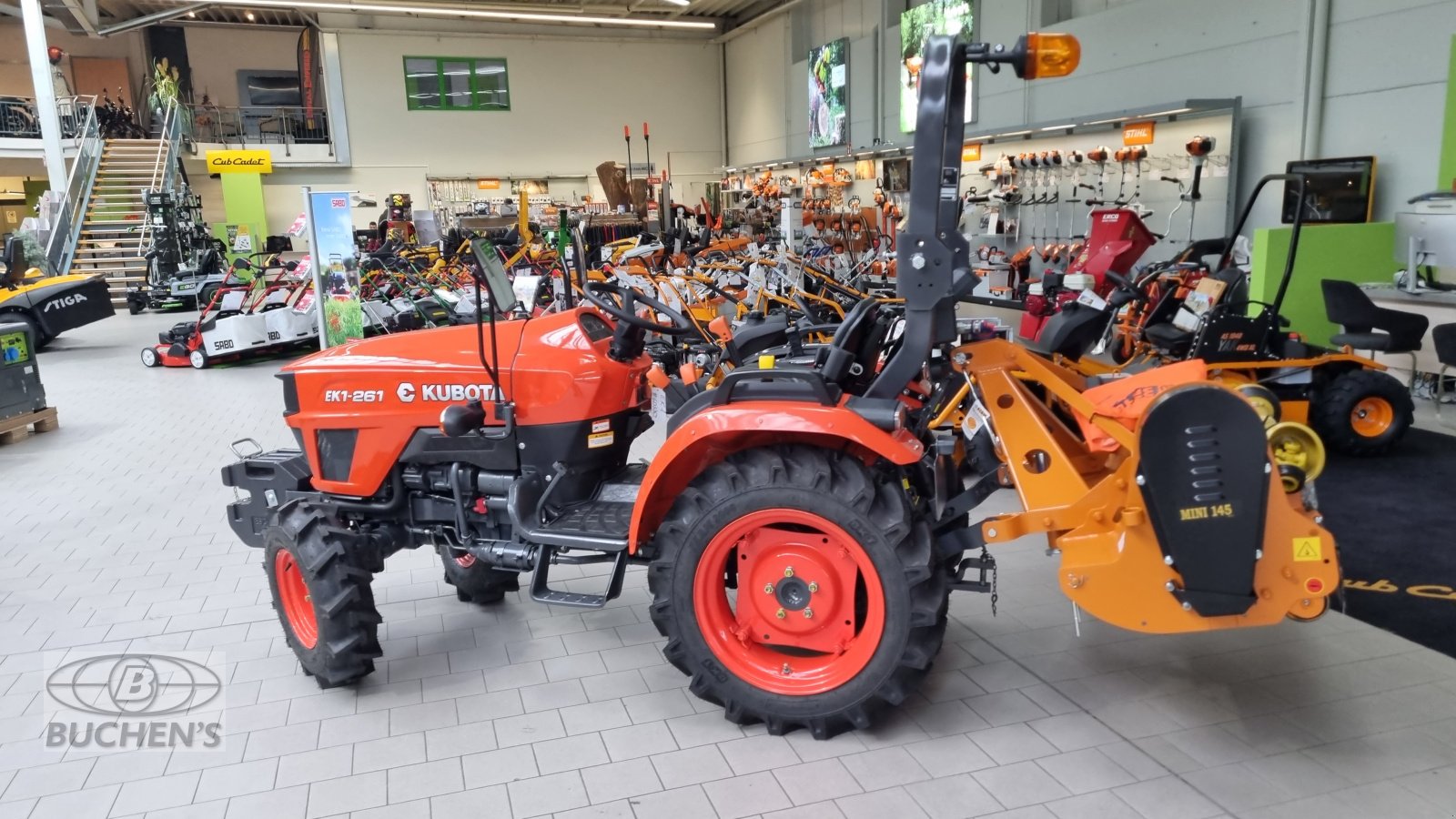 Kommunaltraktor des Typs Kubota EK1-261, Neumaschine in Olpe (Bild 8)