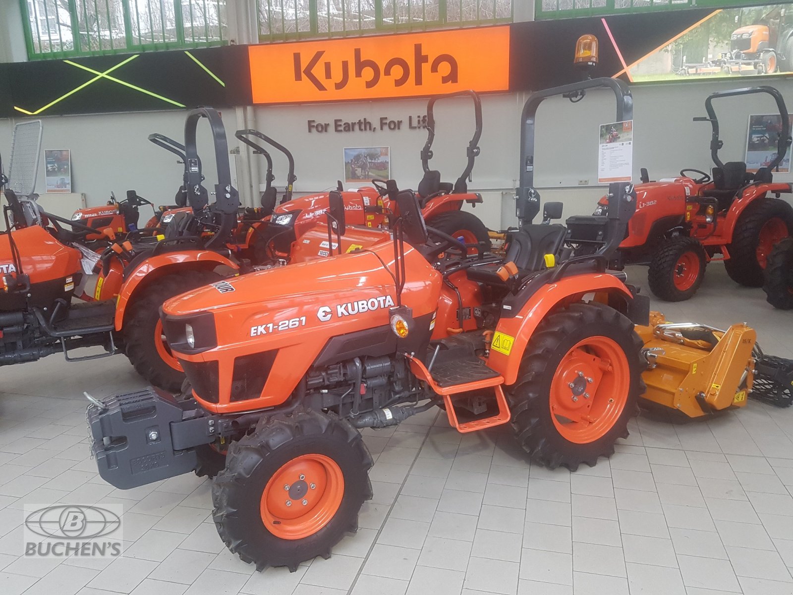 Kommunaltraktor des Typs Kubota EK1-261, Neumaschine in Olpe (Bild 10)