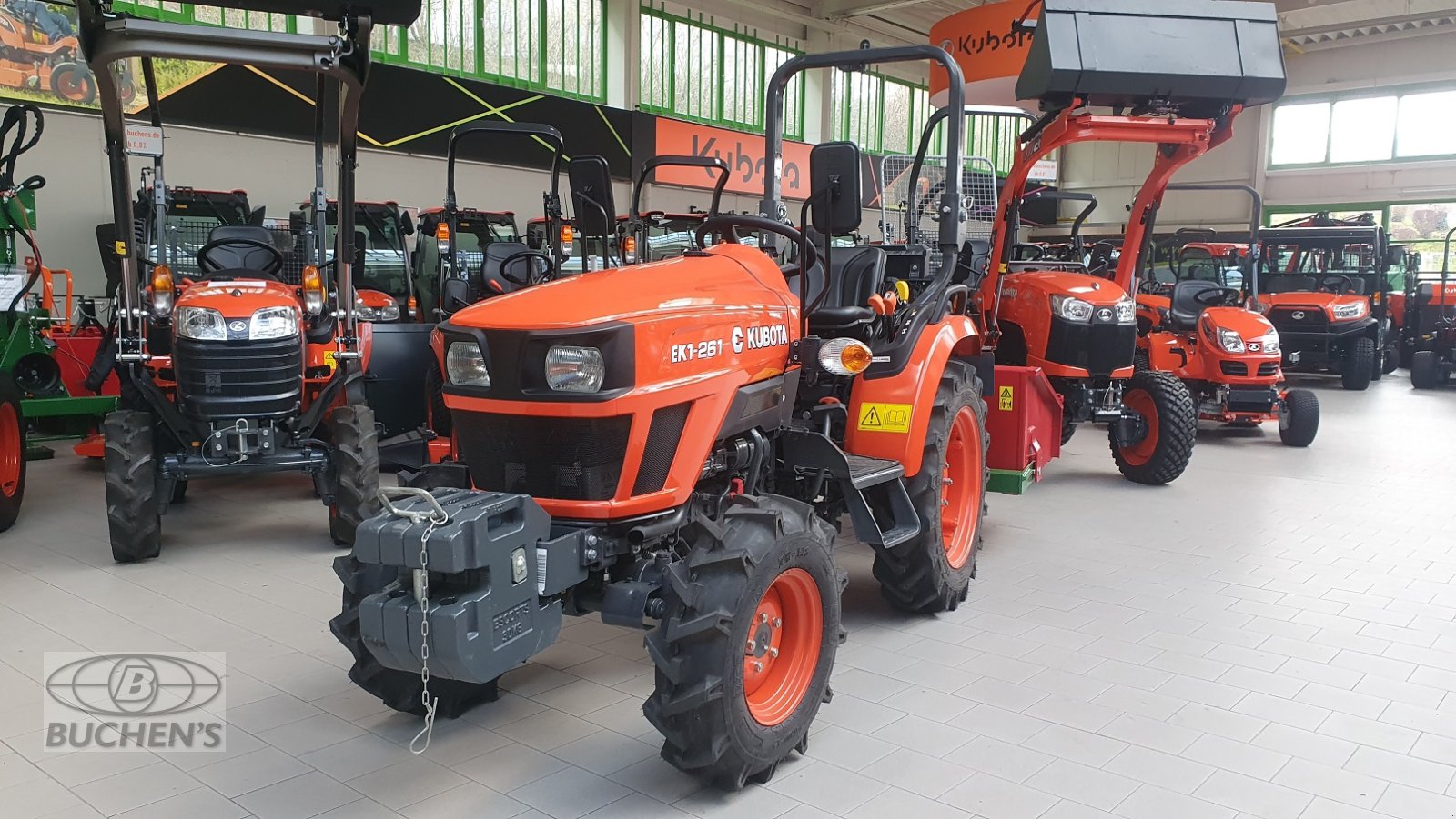 Kommunaltraktor des Typs Kubota EK1-261, Neumaschine in Olpe (Bild 13)