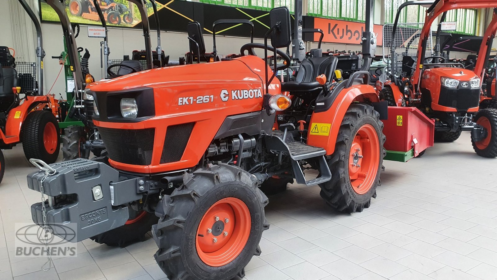 Kommunaltraktor des Typs Kubota EK1-261, Neumaschine in Olpe (Bild 14)