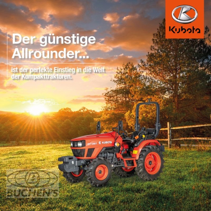 Kommunaltraktor typu Kubota EK1-261, Neumaschine v Olpe (Obrázek 2)