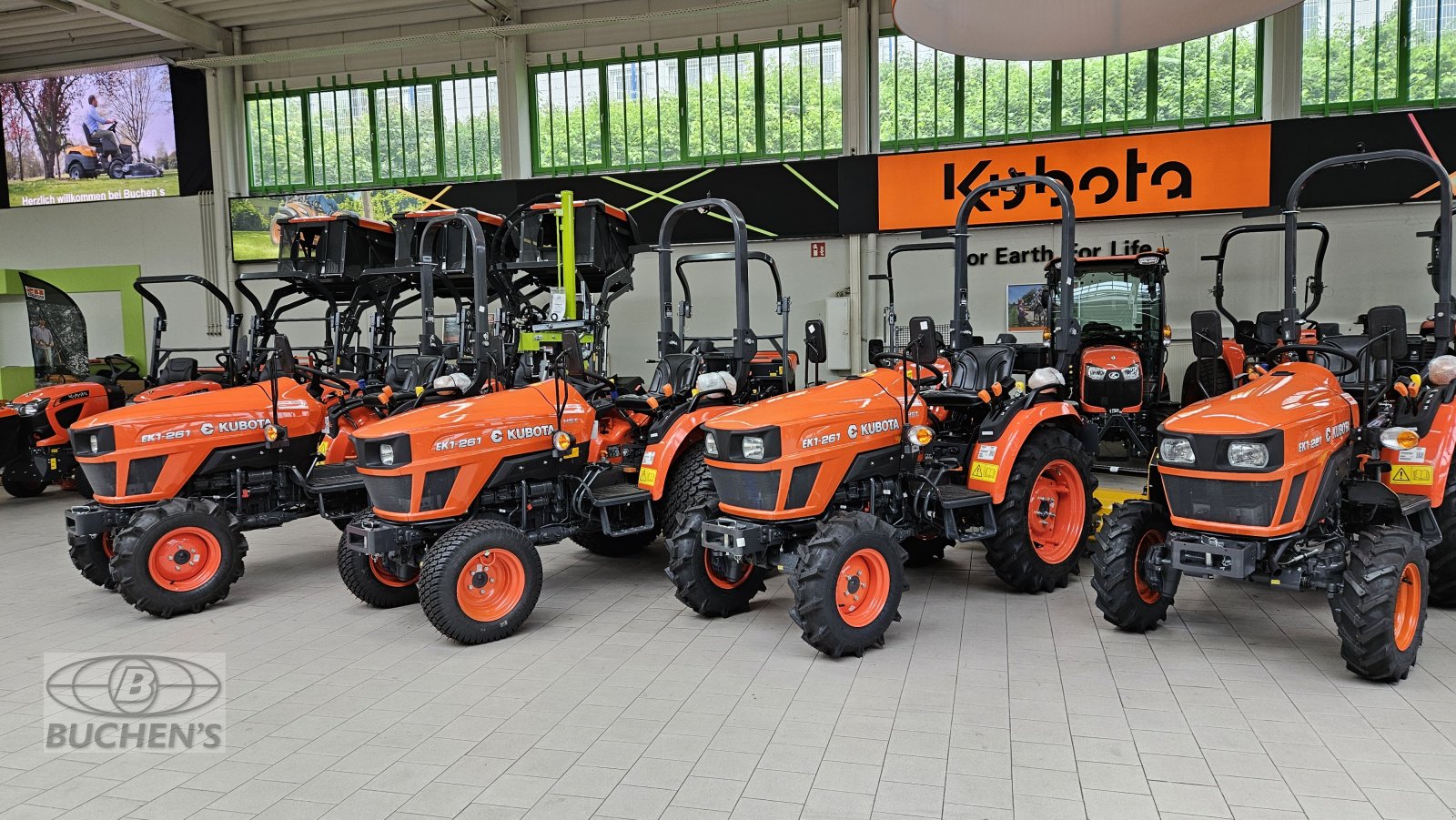 Kommunaltraktor typu Kubota EK1-261, Neumaschine v Olpe (Obrázek 12)
