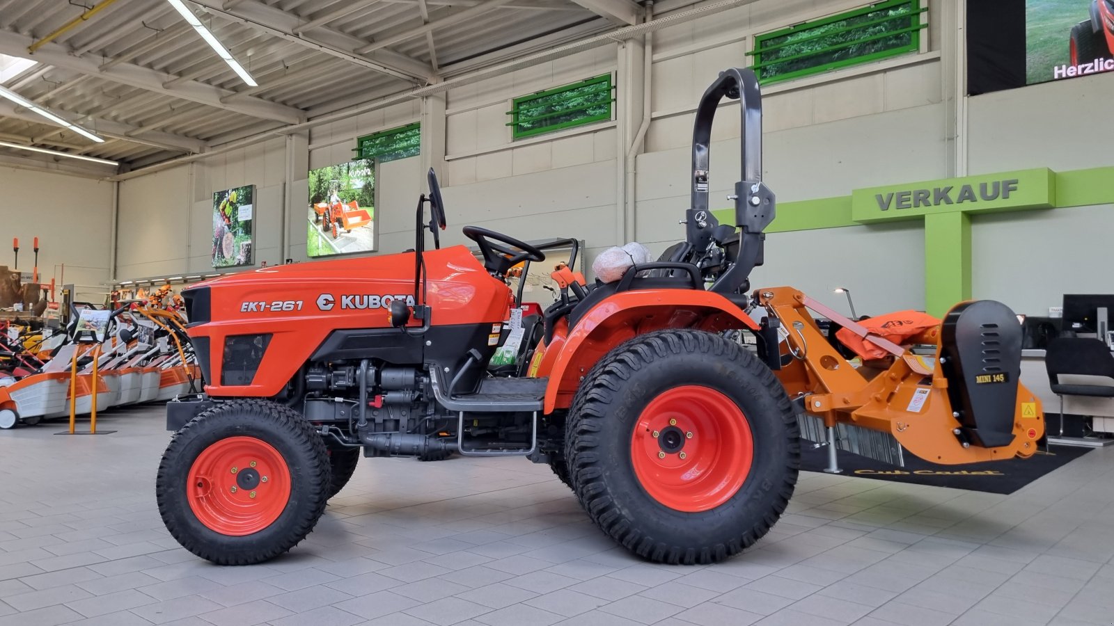 Kommunaltraktor typu Kubota EK1-261, Neumaschine v Olpe (Obrázok 20)