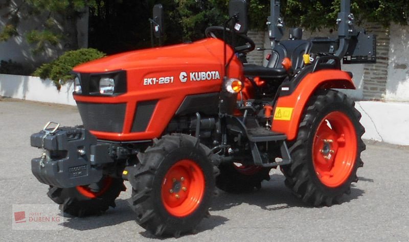 Kommunaltraktor des Typs Kubota EK1-261, Neumaschine in Ziersdorf (Bild 8)