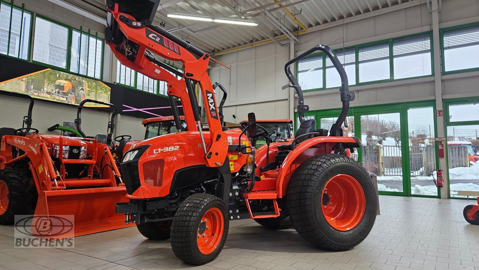 Kommunaltraktor of the type Kubota L1-382 D, Neumaschine in Olpe (Picture 10)