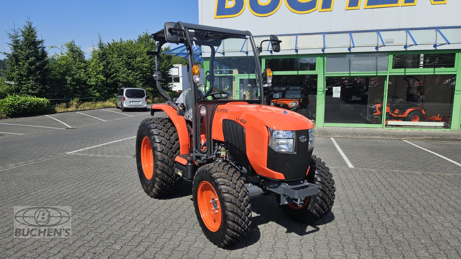 Kommunaltraktor typu Kubota L1-452 D, Neumaschine v Olpe (Obrázek 10)