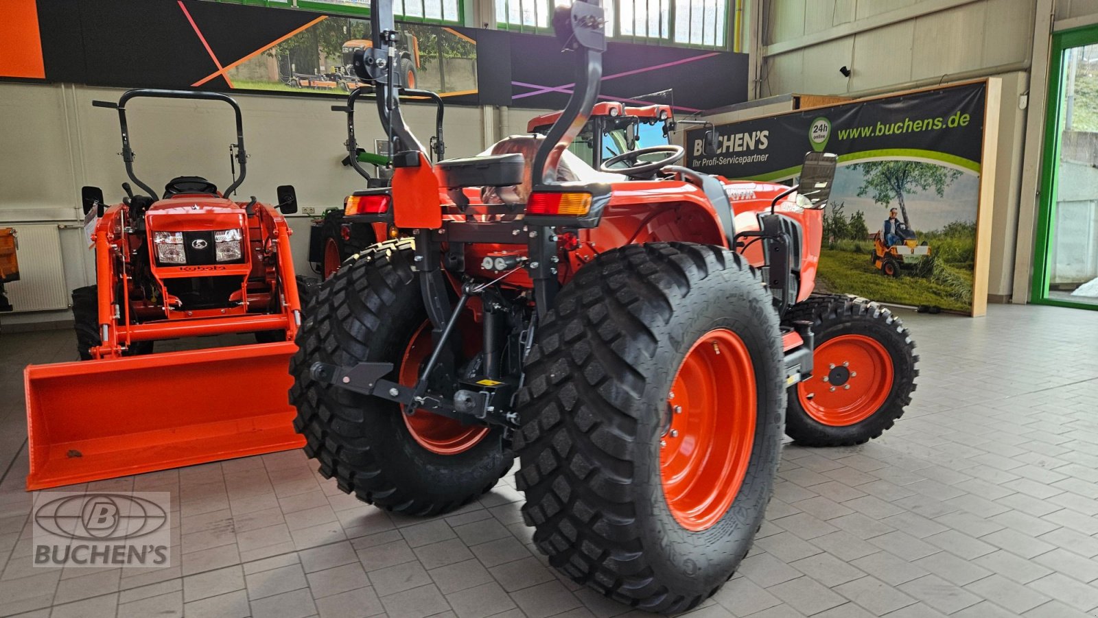 Kommunaltraktor del tipo Kubota L1-452 D, Neumaschine en Olpe (Imagen 7)